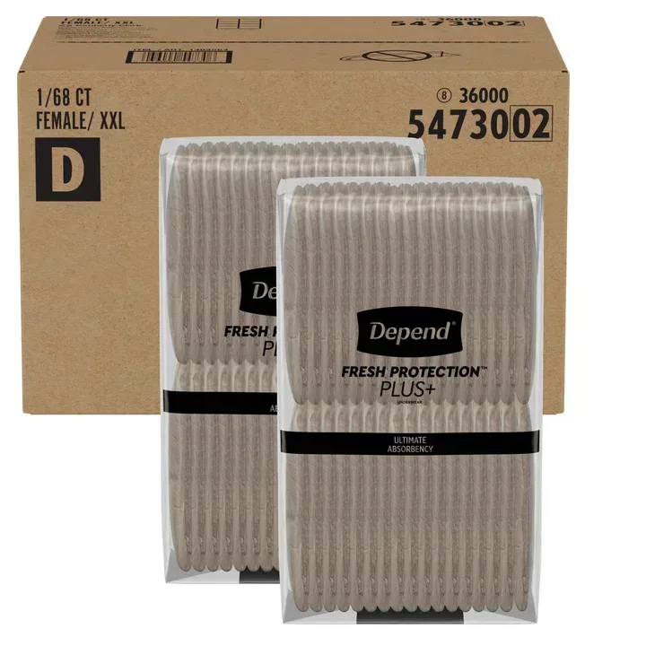 Depend Fresh Protection Advanced Incontinence Underwear for Women, Ultimate Absorbency - Image 4