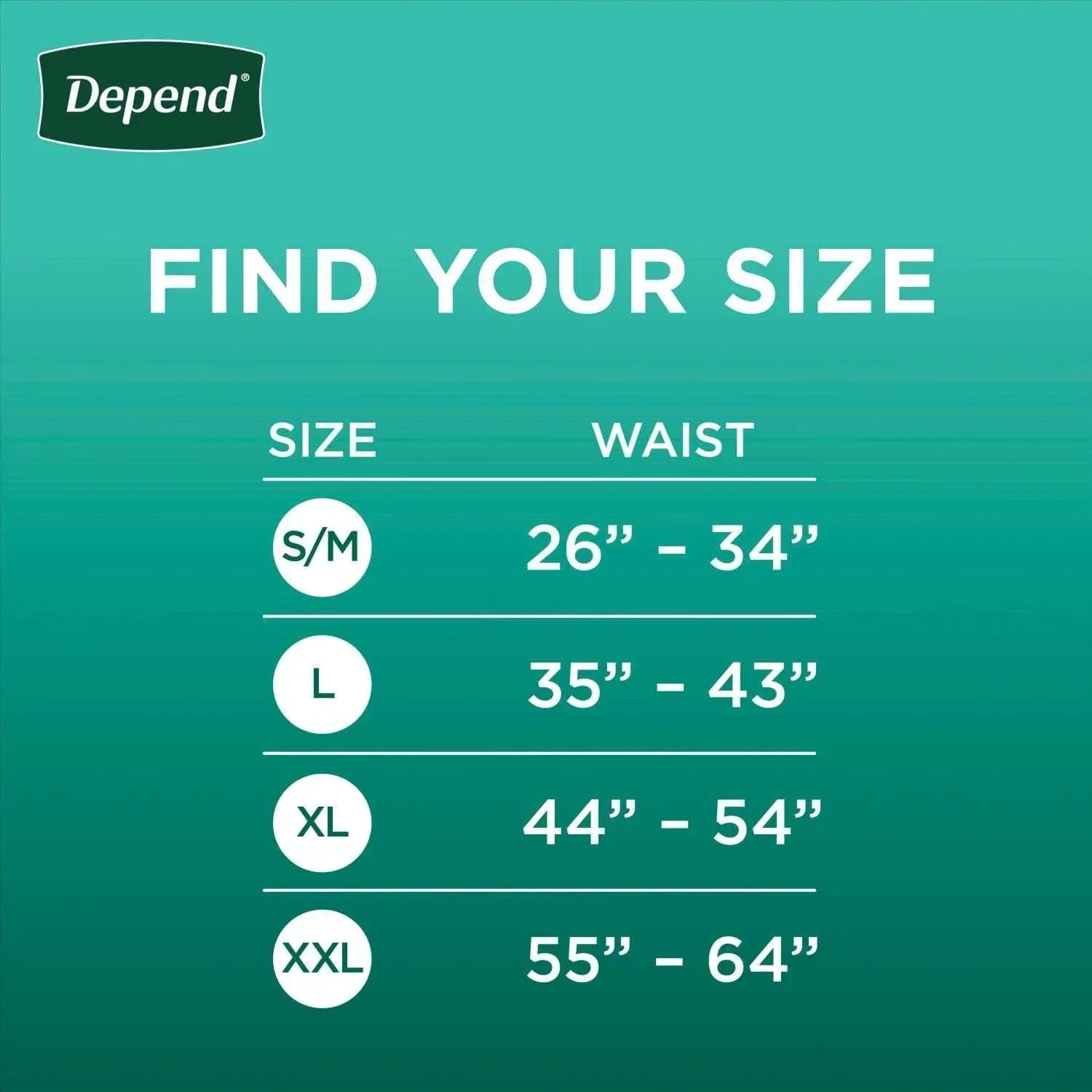 Depend Fresh Protection Incontinence Underwear for Men - Choose Your Size - Image 2