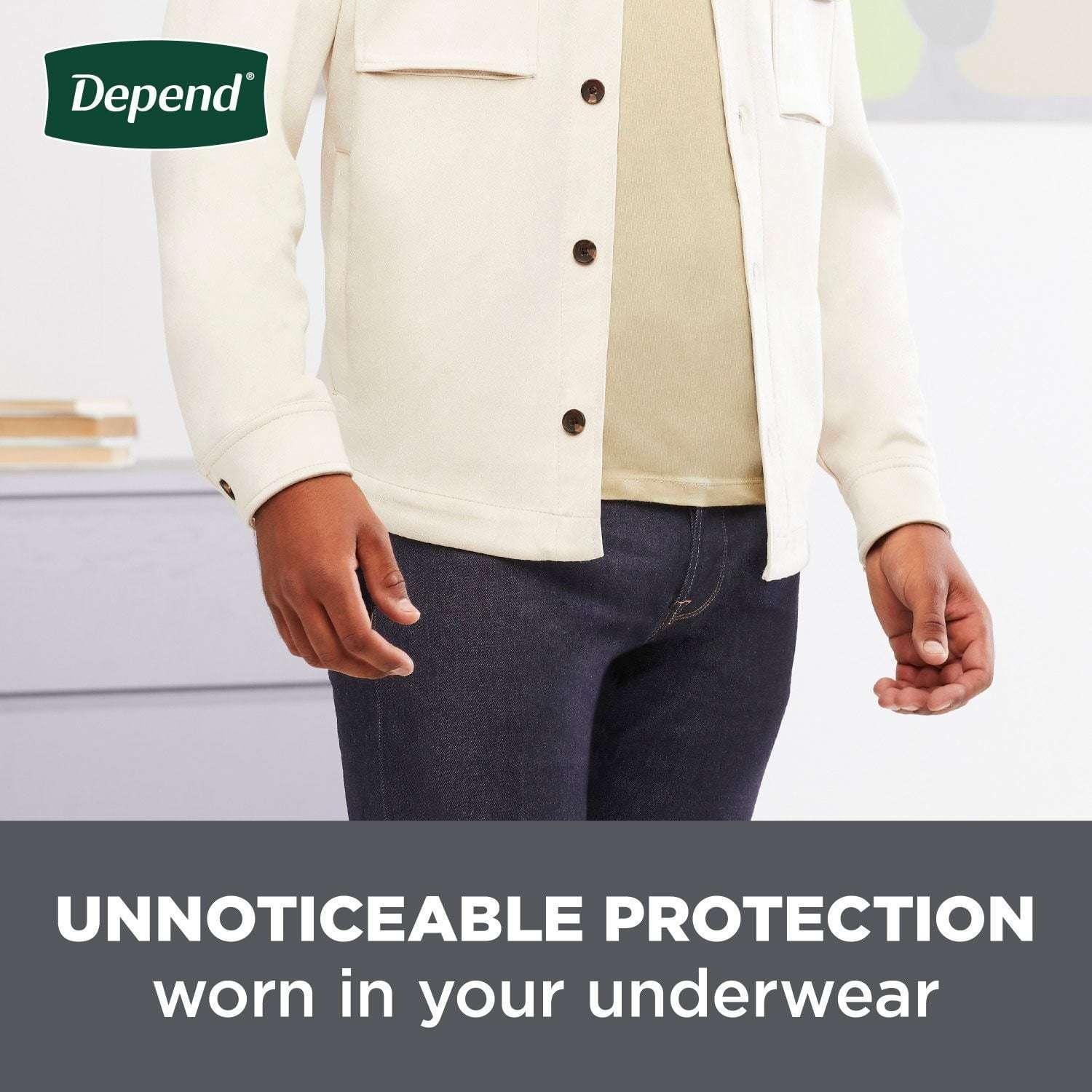 Depend Incontinence Guards for Men, Maximum Absorbency, 112 ct. - Image 2