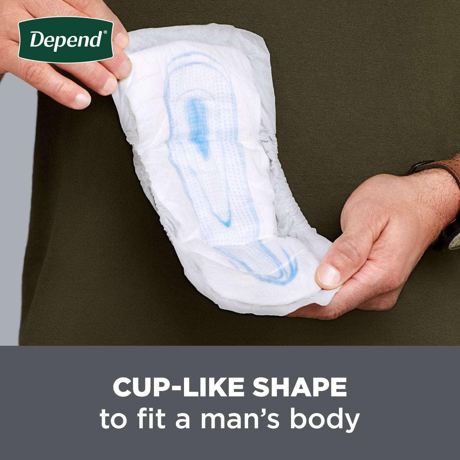 Depend Incontinence Guards for Men, Maximum Absorbency, 112 ct. - Image 4