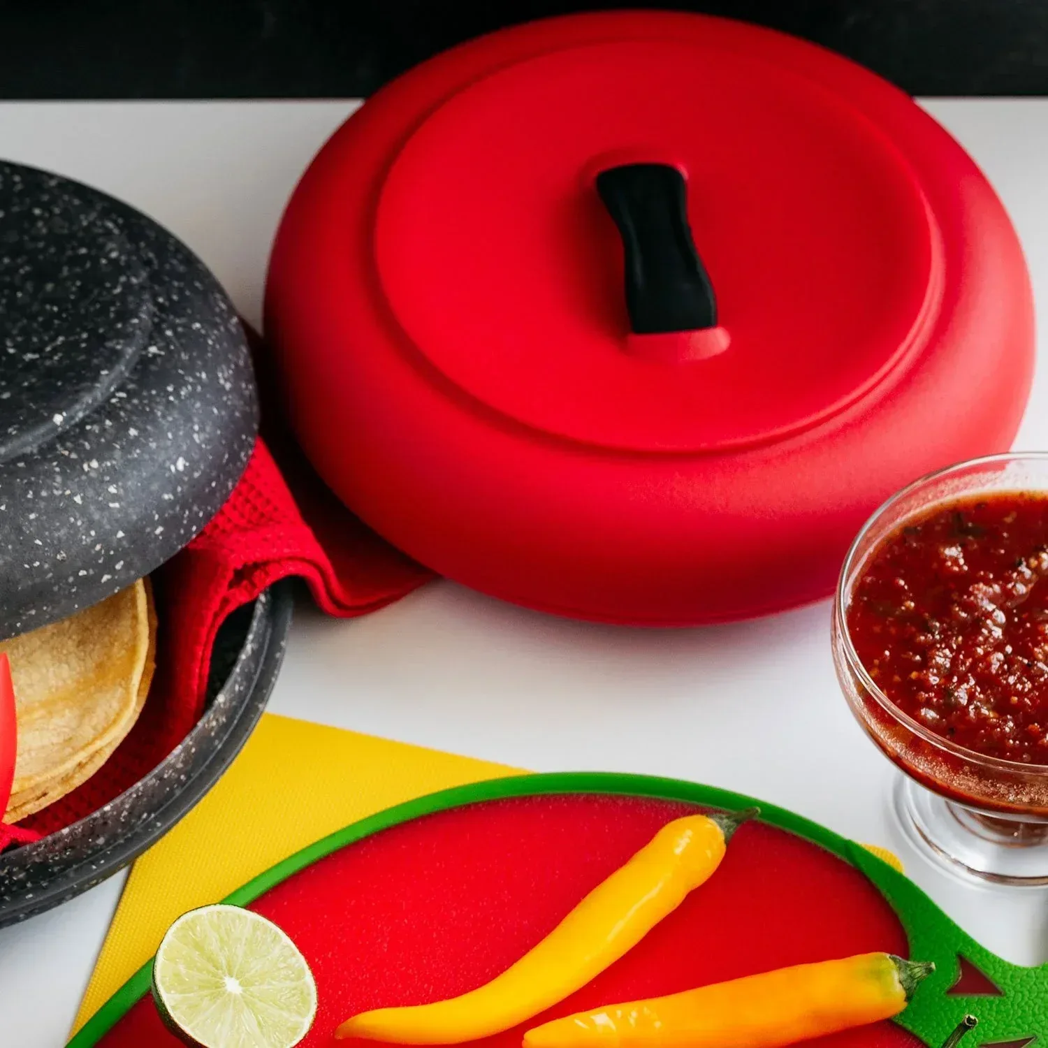 Dexas 2-Pack Tortilla Warmers, Regular & Extra-Large - Image 7