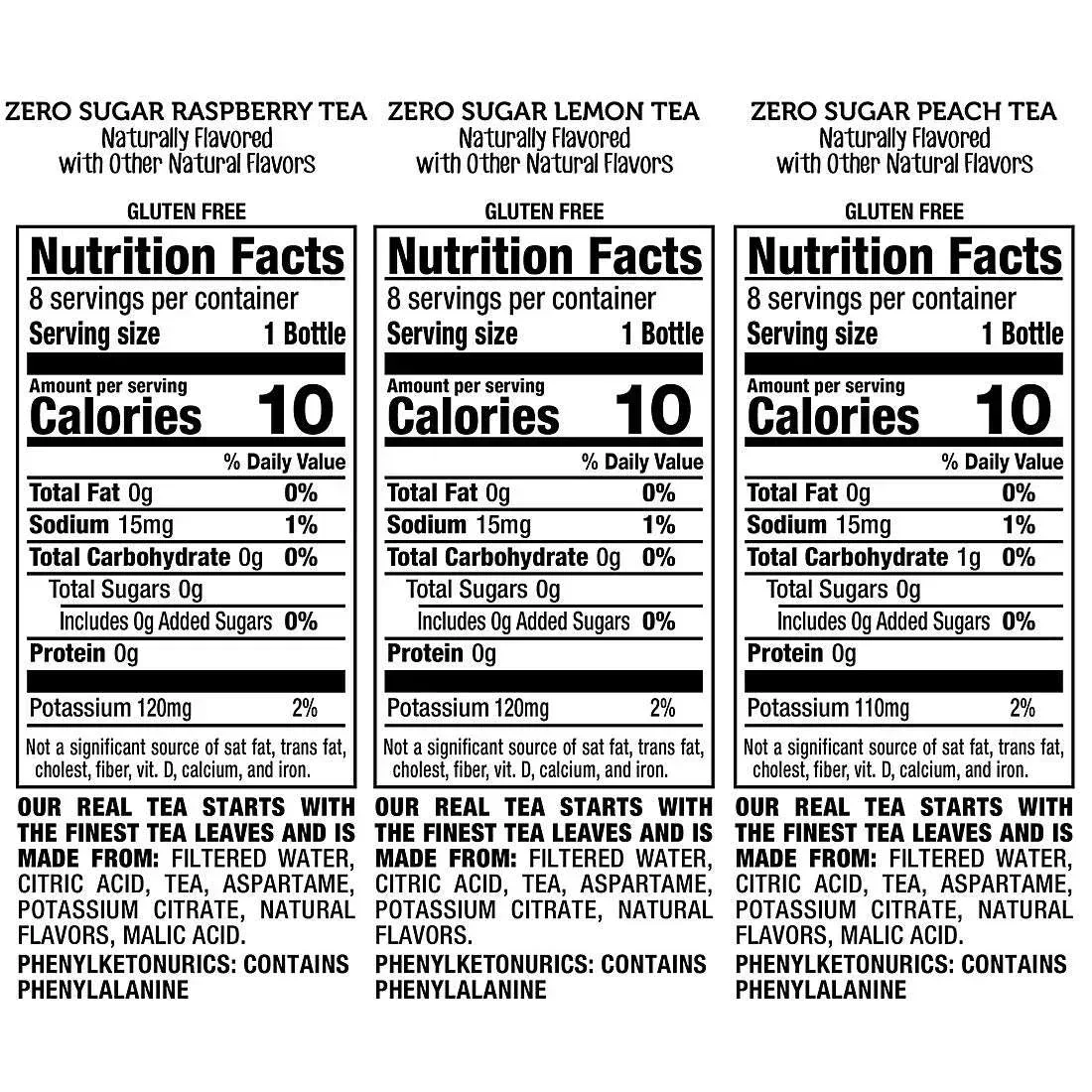 Diet Snapple Ice Tea Variety Pack, 24 pk./20 fl. oz. - Image 3