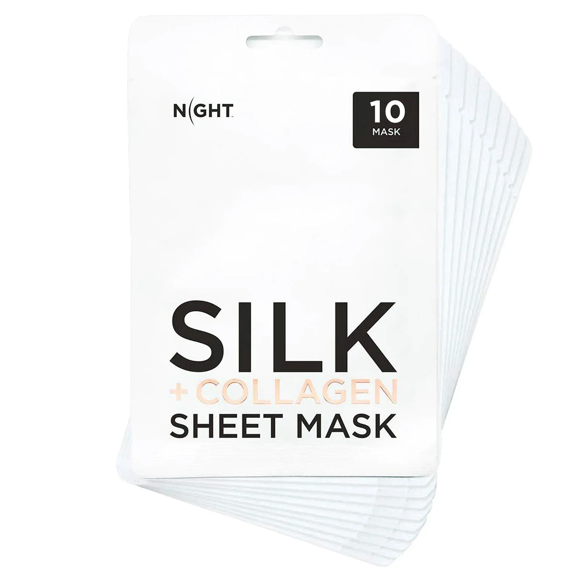 Discover NIGHT Firming Silk Collagen Sheet Mask 10-pack - Image 2