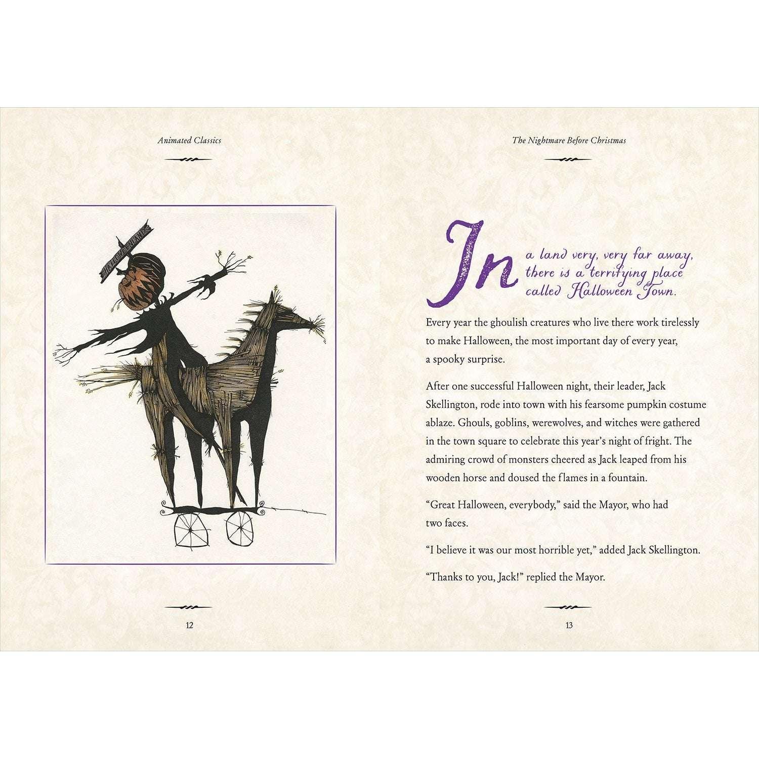 Disney Animated Classics: The Nightmare Before Christmas, Hardcover - Image 3