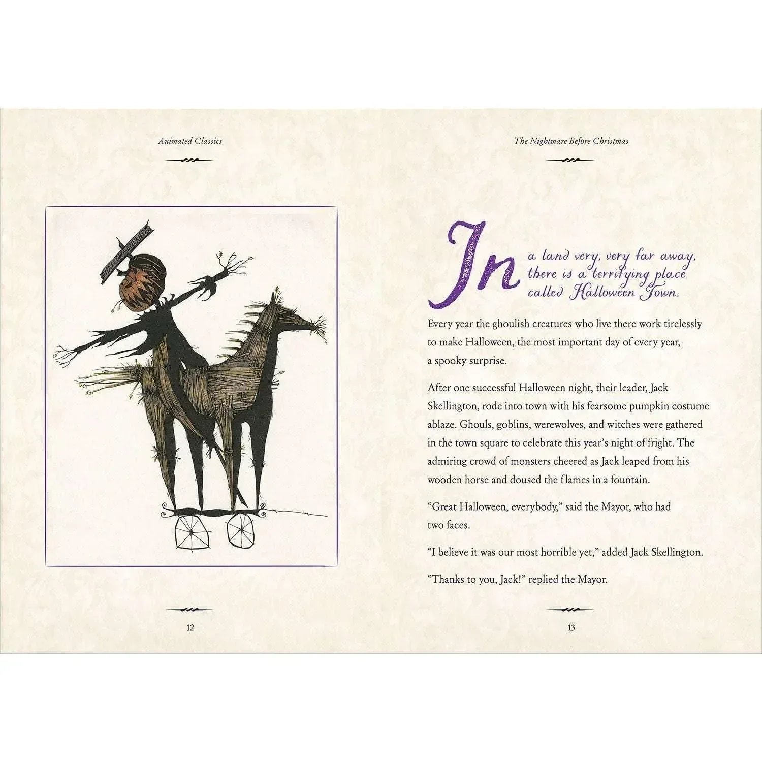 Disney Animated Classics: The Nightmare Before Christmas, Hardcover - Image 6