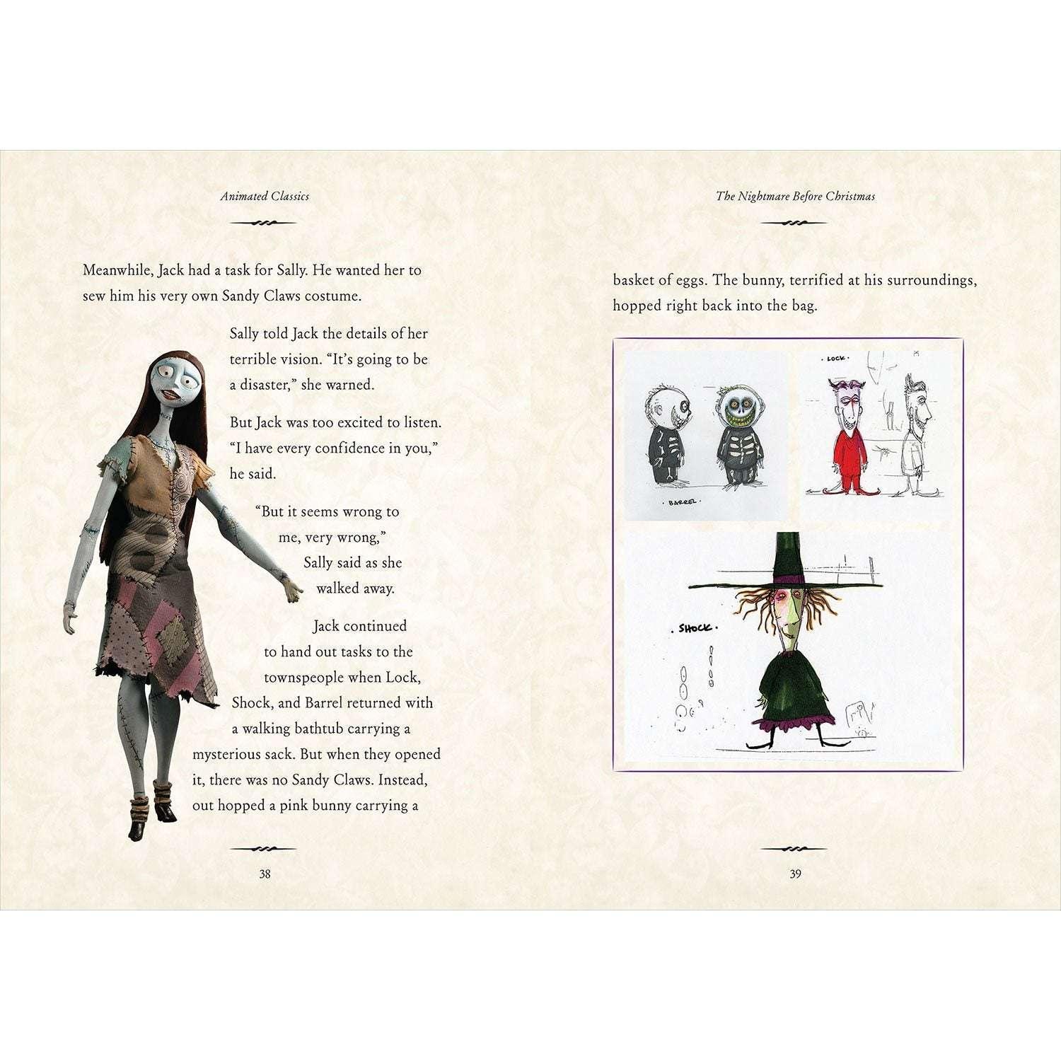 Disney Animated Classics: The Nightmare Before Christmas, Hardcover - Image 8