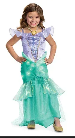 Disney Ariel Lights & Sound Costume (Assorted Sizes) - Image 3