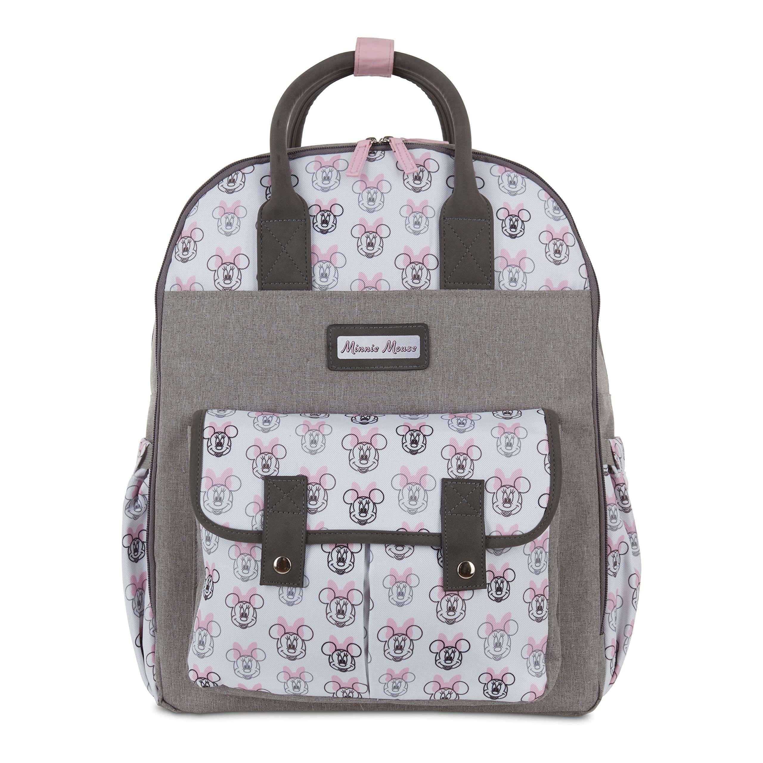 Disney Baby Diaper Bag, Black and Red Mickey, 16 Inch - Image 8