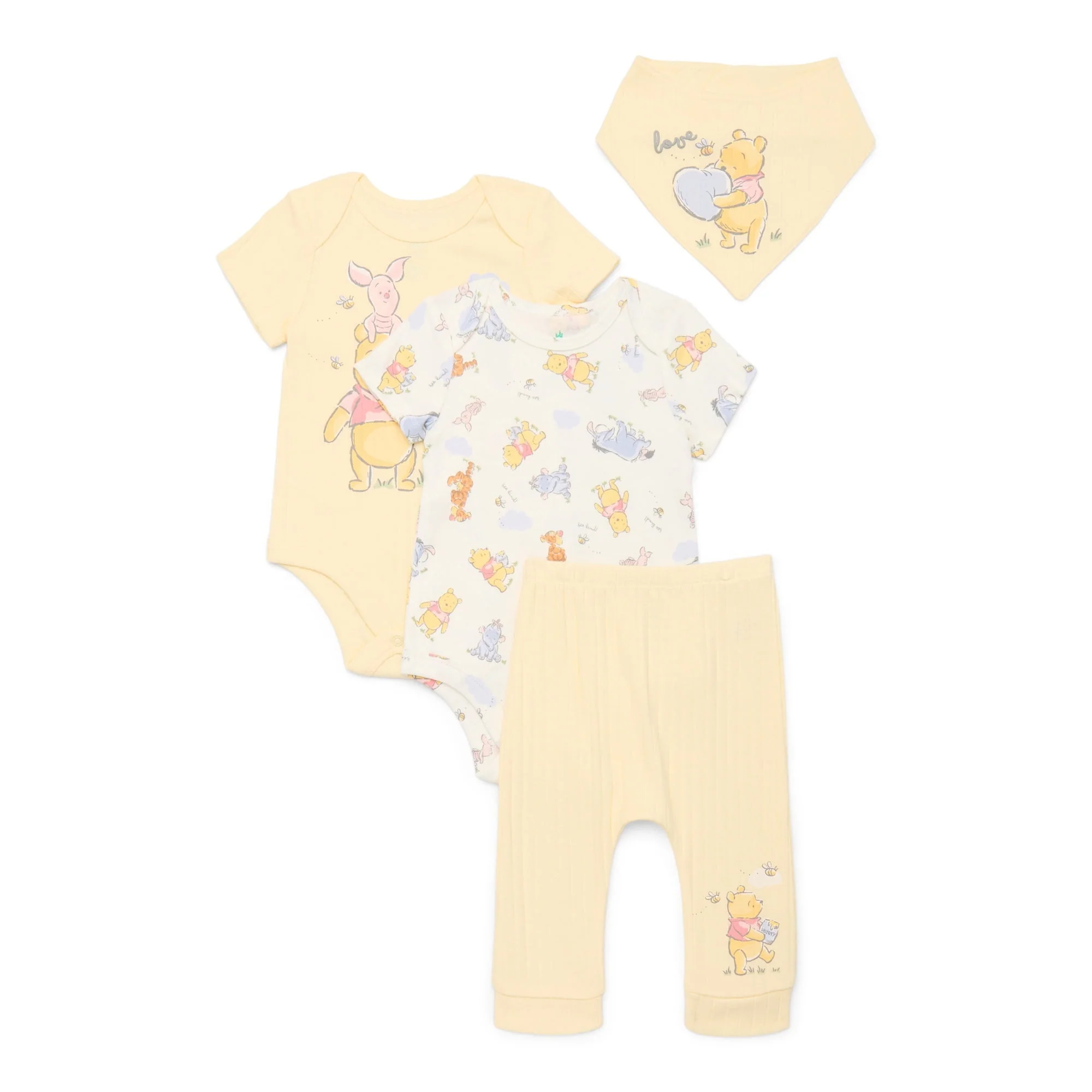 Disney Baby Wishes and Dreams Character Baby Layette Newborn Essentials Gift Set, 4-Piece - Image 13