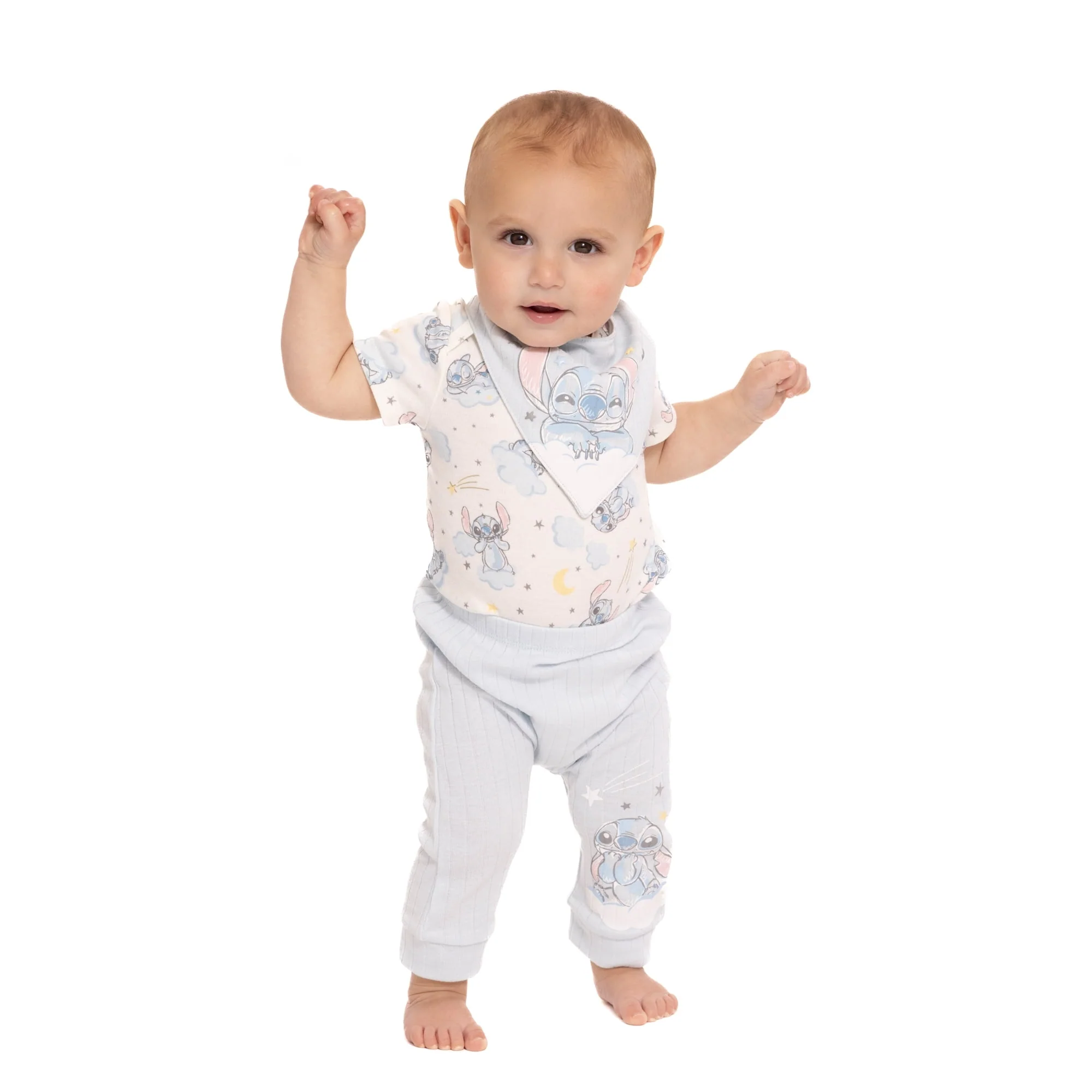 Disney Baby Wishes and Dreams Character Baby Layette Newborn Essentials Gift Set, 4-Piece - Image 4