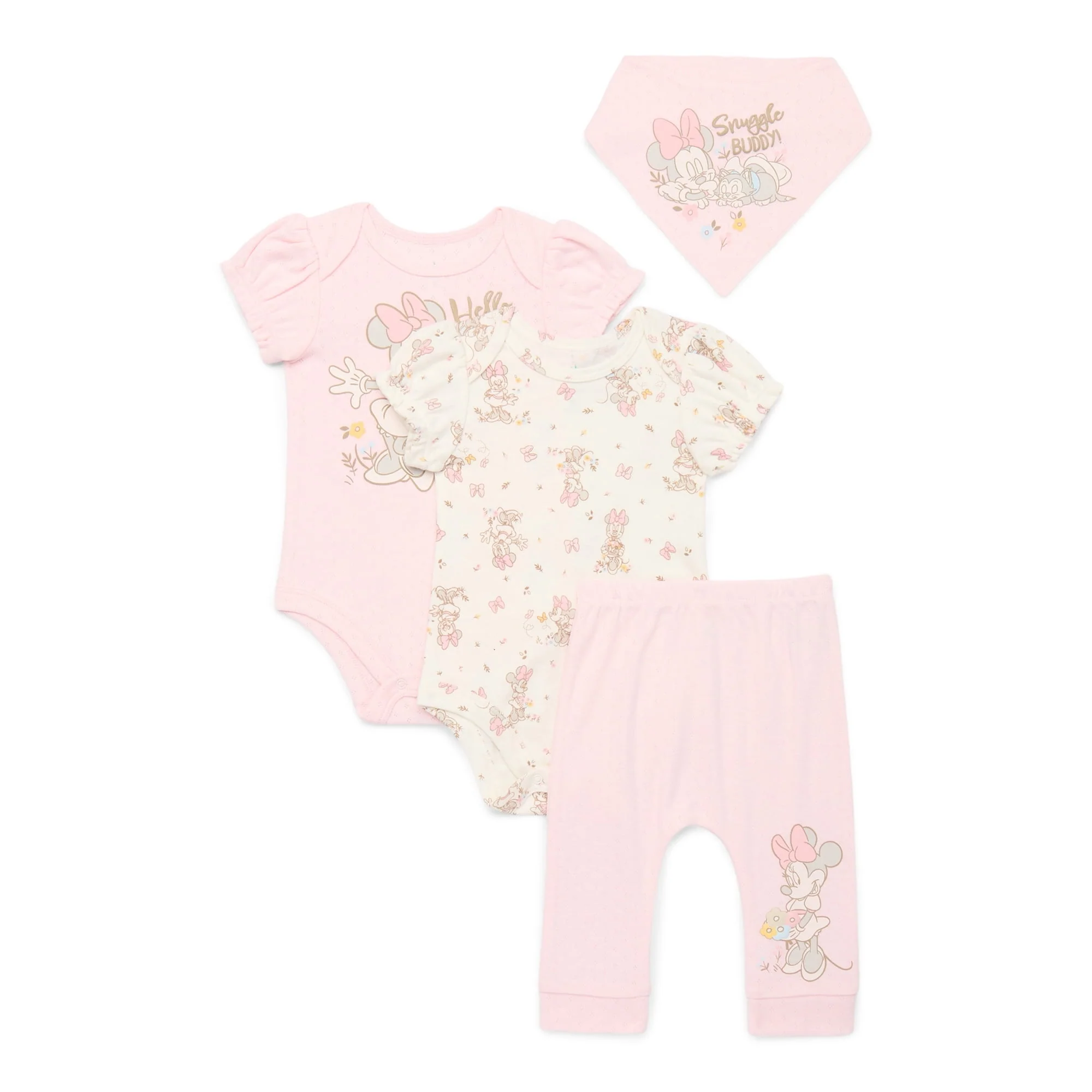 Disney Baby Wishes and Dreams Character Baby Layette Newborn Essentials Gift Set, 4-Piece - Image 5
