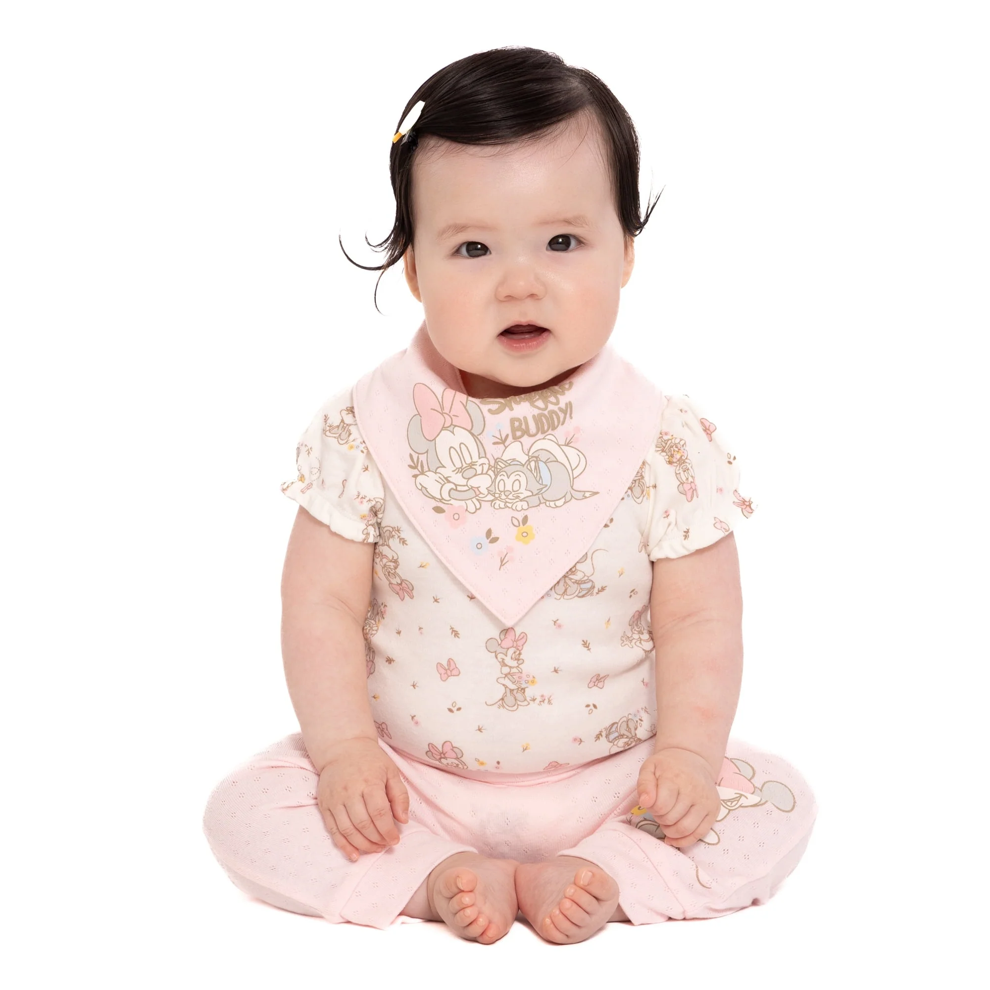 Disney Baby Wishes and Dreams Character Baby Layette Newborn Essentials Gift Set, 4-Piece - Image 6
