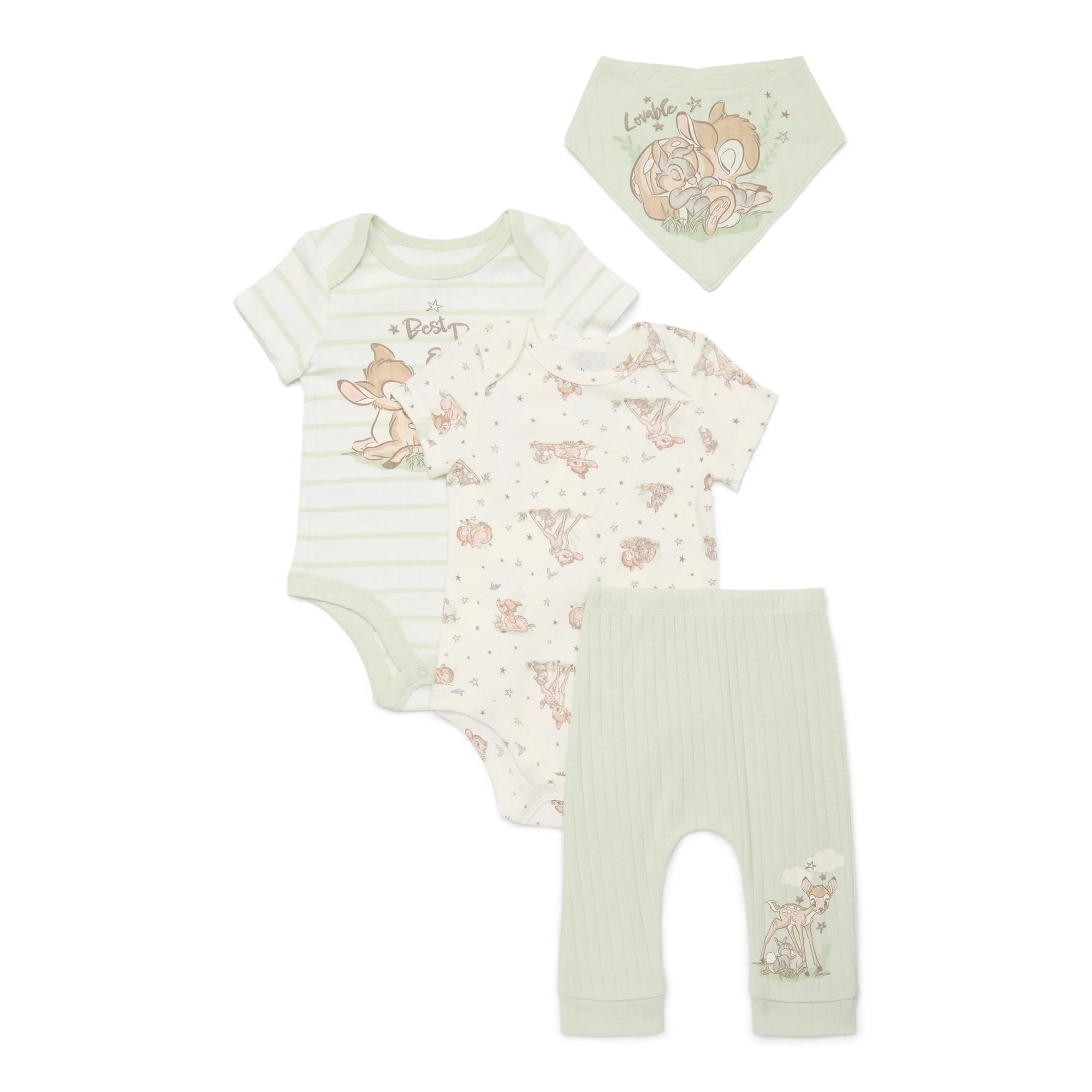 Disney Baby Wishes and Dreams Character Baby Layette Newborn Essentials Gift Set, 4-Piece - Image 9