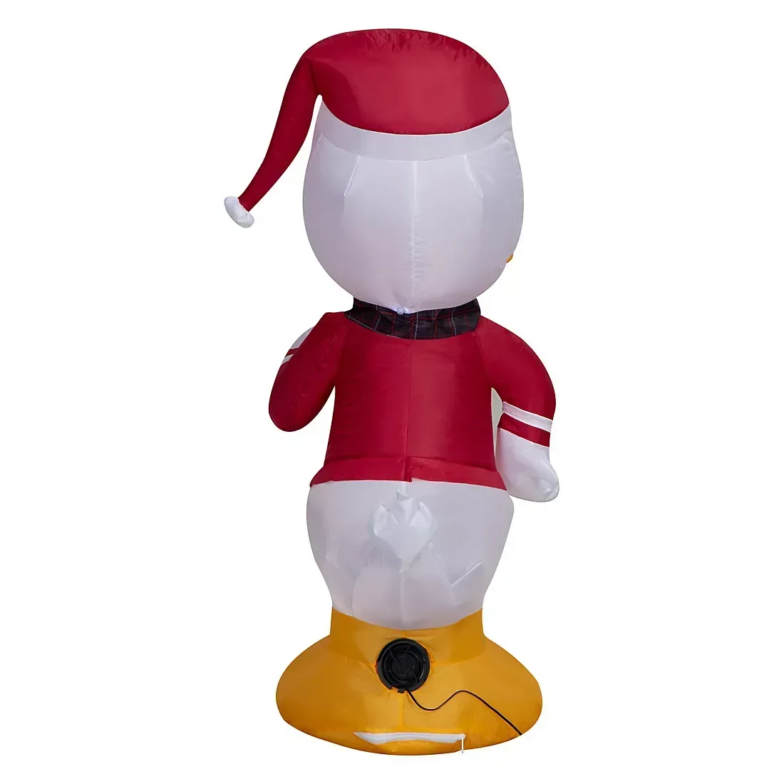 Disney Christmas 3.5' Inflatable Donald Duck in Santa Suit - Image 3