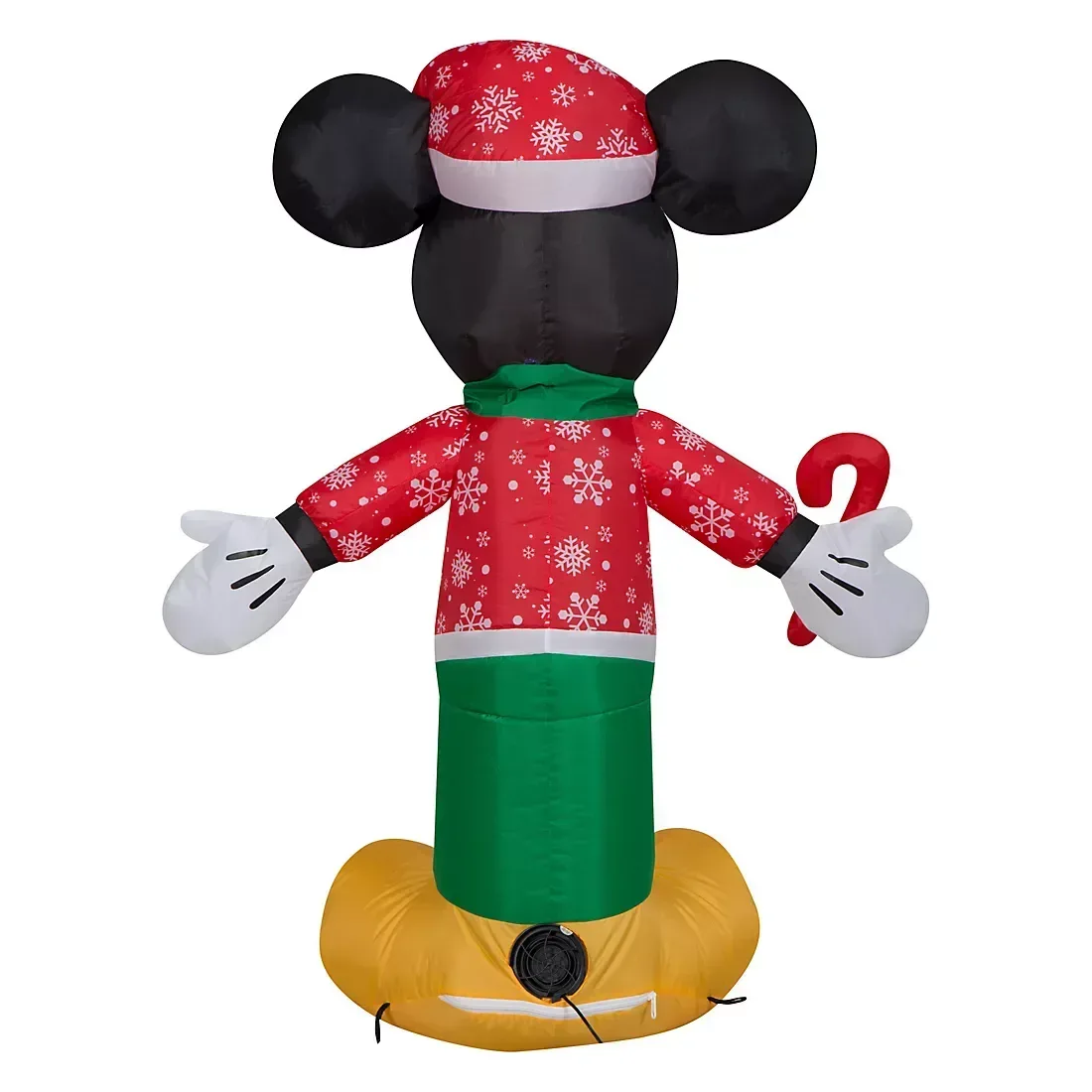 Disney Christmas 3.5' Inflatable Mickey Mouse with Candy Cane - Image 3