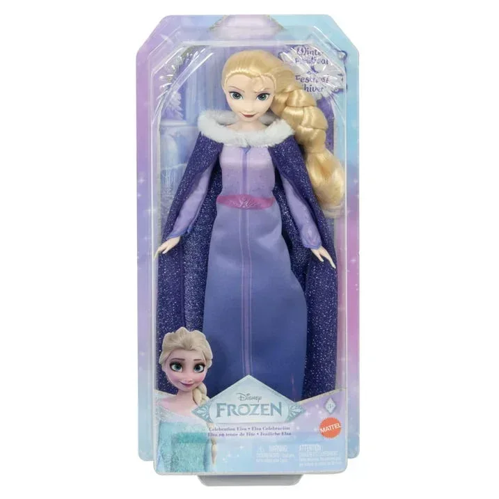 Disney Frozen Enchanted Stories Elsa Fashion Doll with Dress & Accessories - Image 2