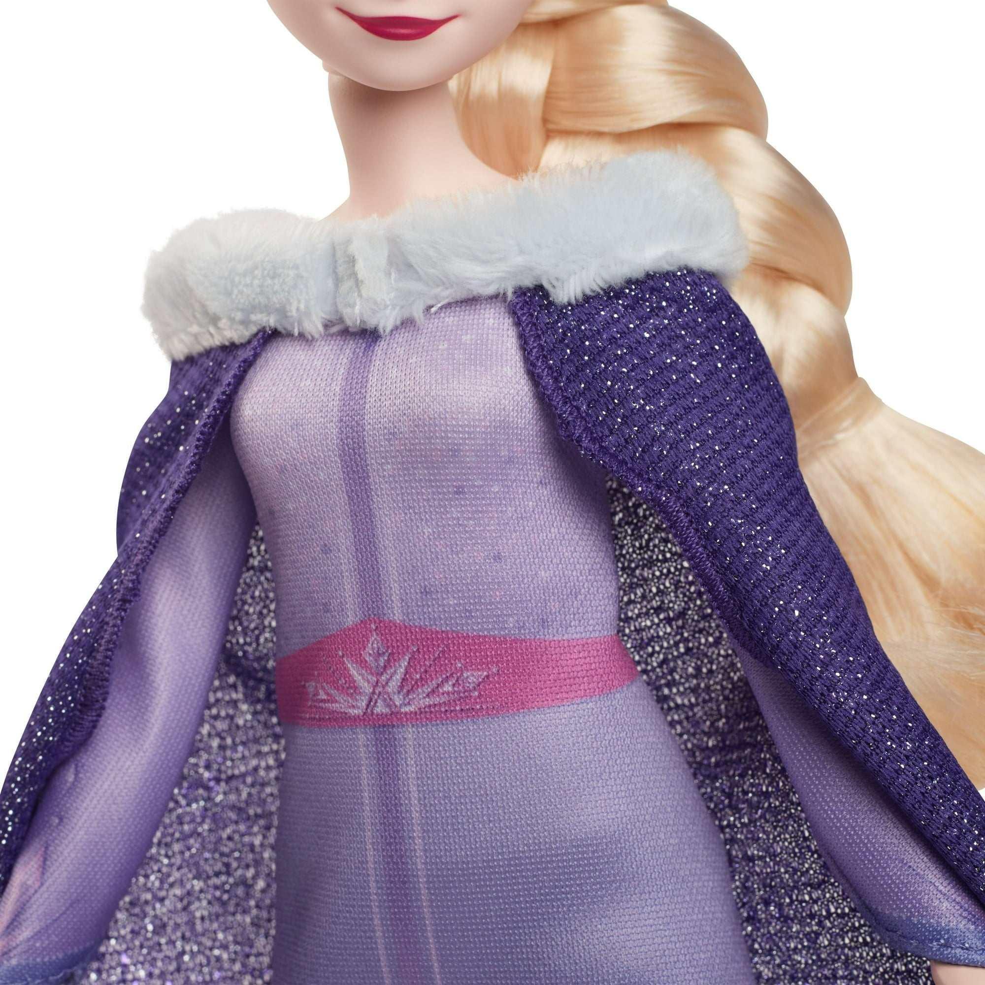 Disney Frozen Enchanted Stories Elsa Fashion Doll with Dress & Accessories - Image 4