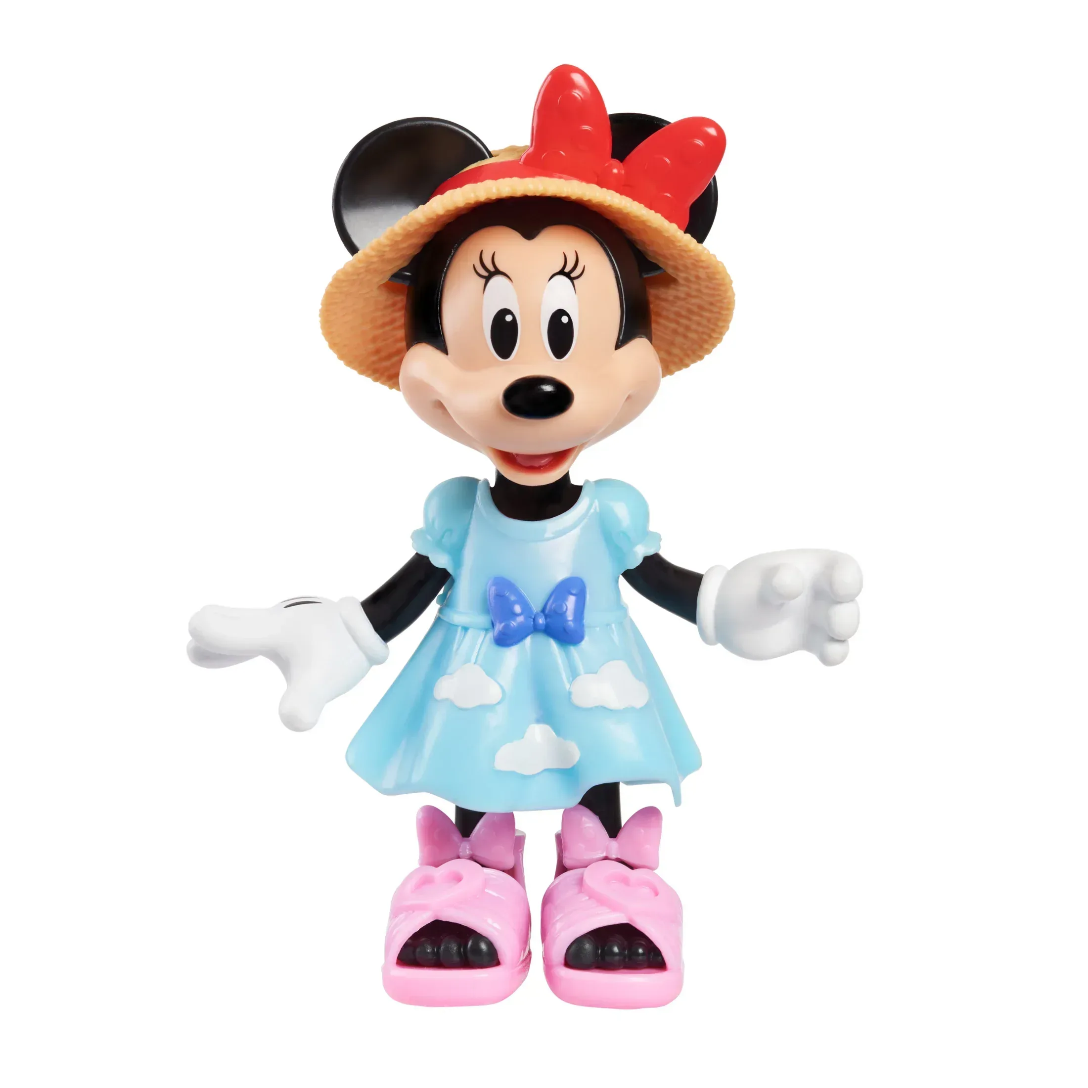 Disney Junior Minnie Mouse Fabulous Fashion Collection Articulated Doll and Accessories, 22-pieces Baby and Toddler Toys - Image 3