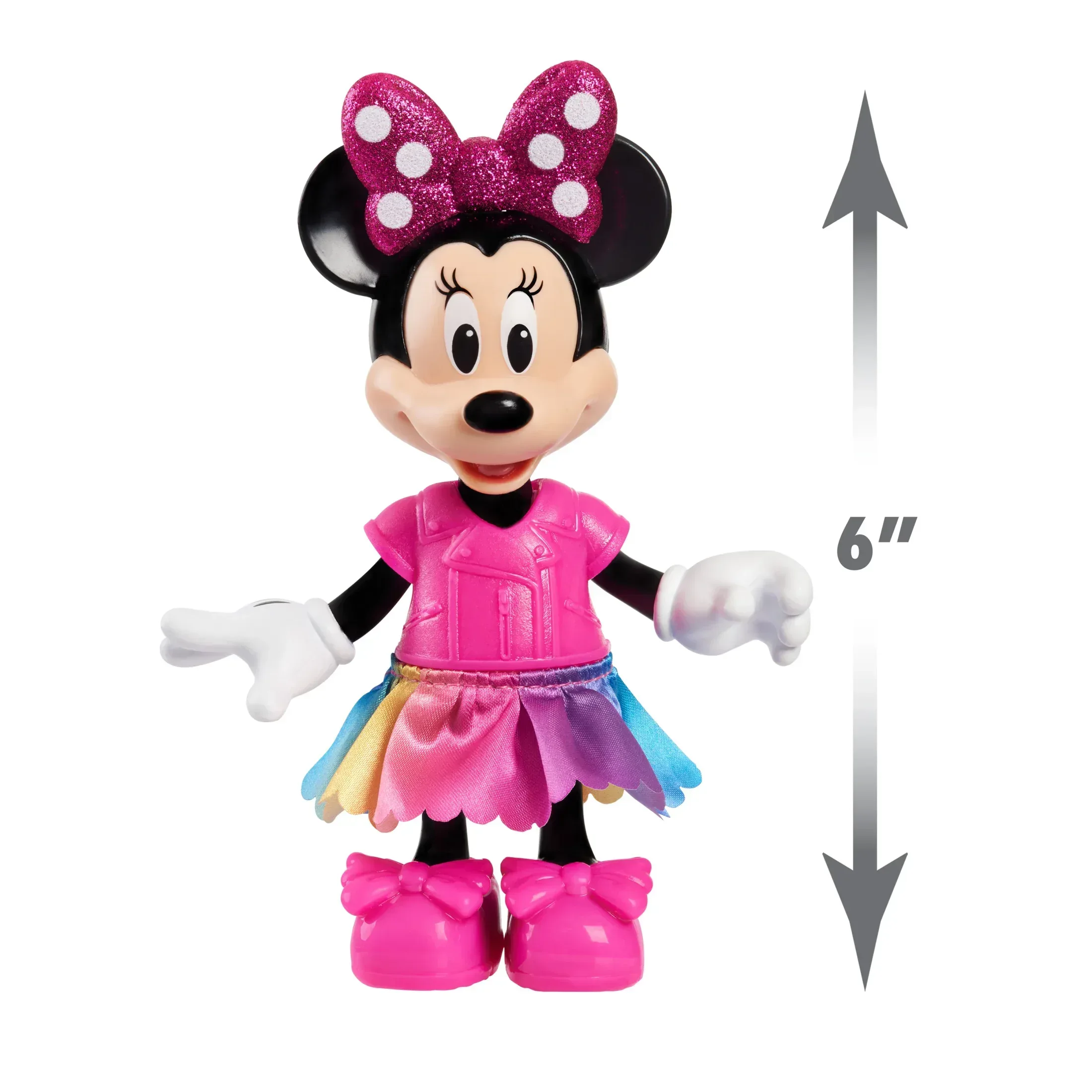 Disney Junior Minnie Mouse Fabulous Fashion Collection Articulated Doll and Accessories, 22-pieces Baby and Toddler Toys - Image 4