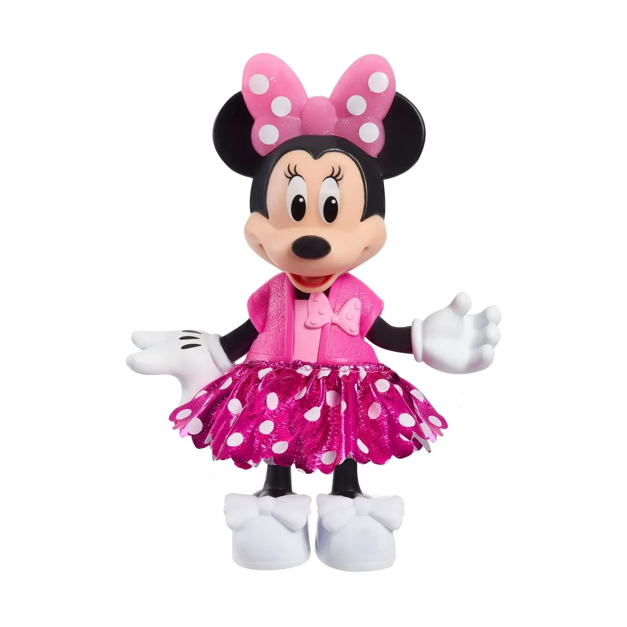 Disney Junior Minnie Mouse Fabulous Fashion Doll and Accessories, Pretty In Pink Baby and Toddler Toys - Image 5