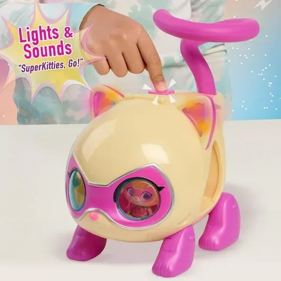 Disney Junior SuperKitties Lights and Sounds SuperKitty Copter, 3 Pieces, Poseable Figures - Image 7