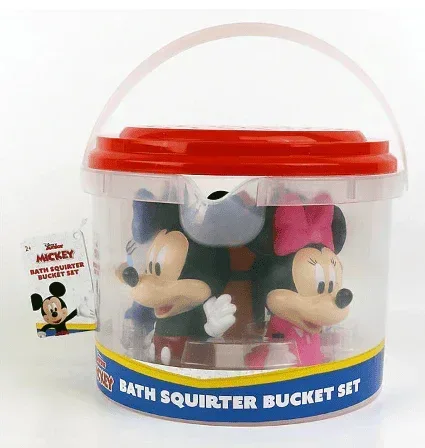 Disney Licensed Bath Bucket 5-Piece Set (Various Styles) - Image 3