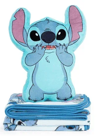 Disney Lilo and Stitch Pillow and Throw Set, 40 x 50 - Image 3