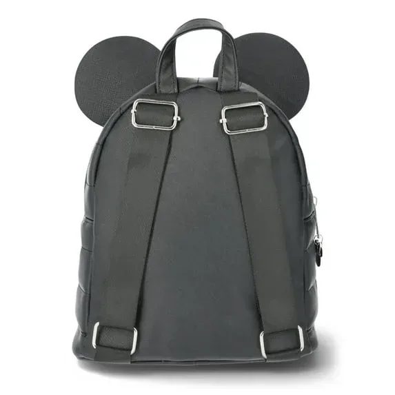 Disney Minnie Mouse Polka Dot Bow Women's Mini Backpack, Black - Image 5