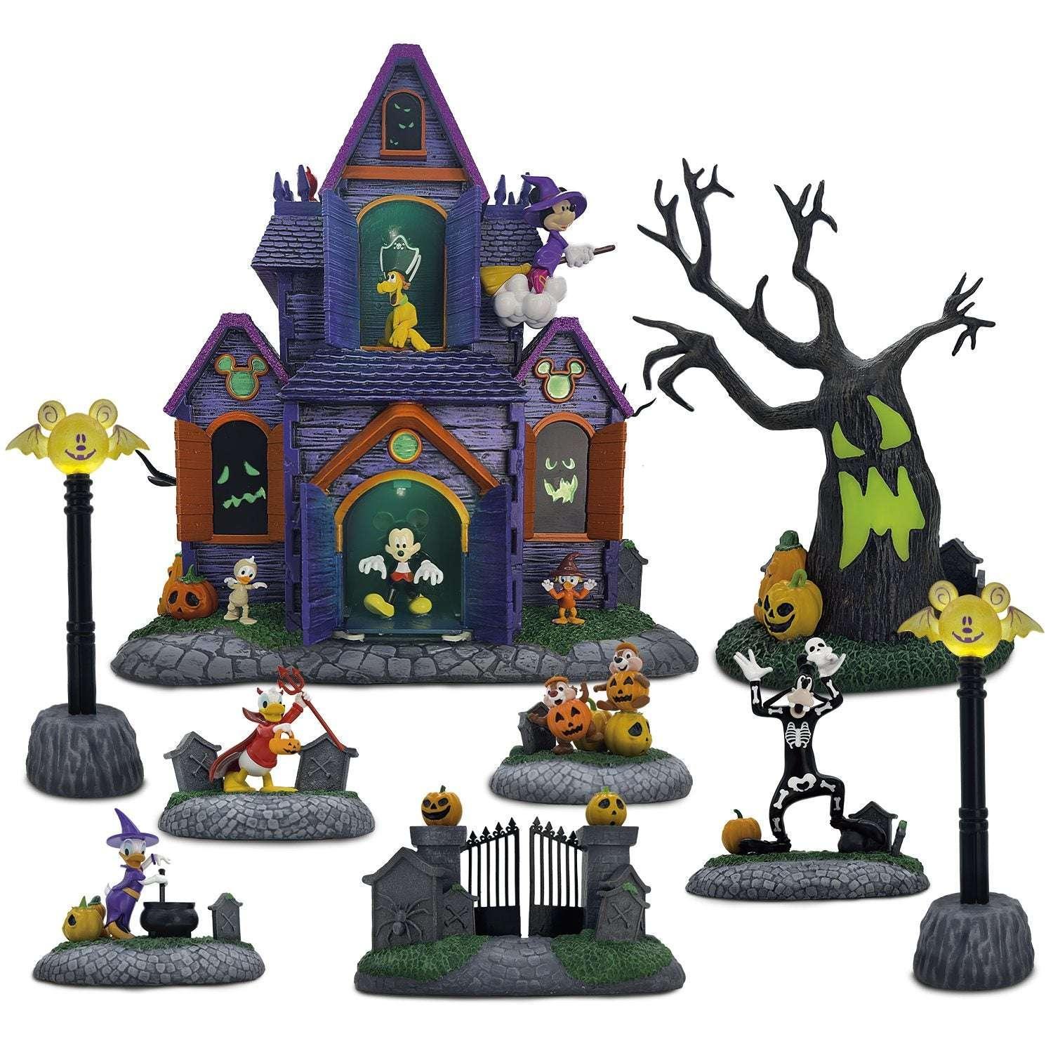 Disney Pre-Lit Animated Halloween Village, 9 pc. - Image 3