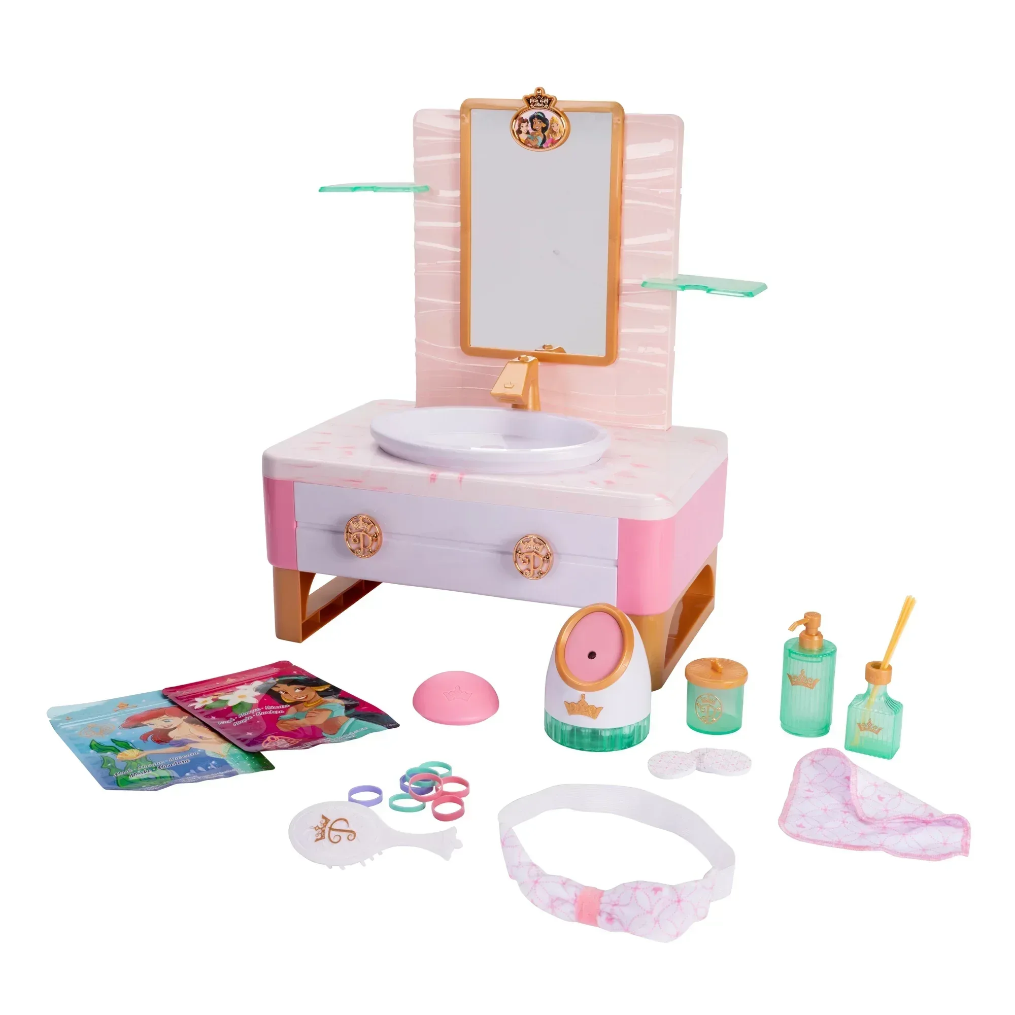 Disney Princess Style Collection Deluxe Day Spa with 20 Accessories Child Age 3 Years - Image 3