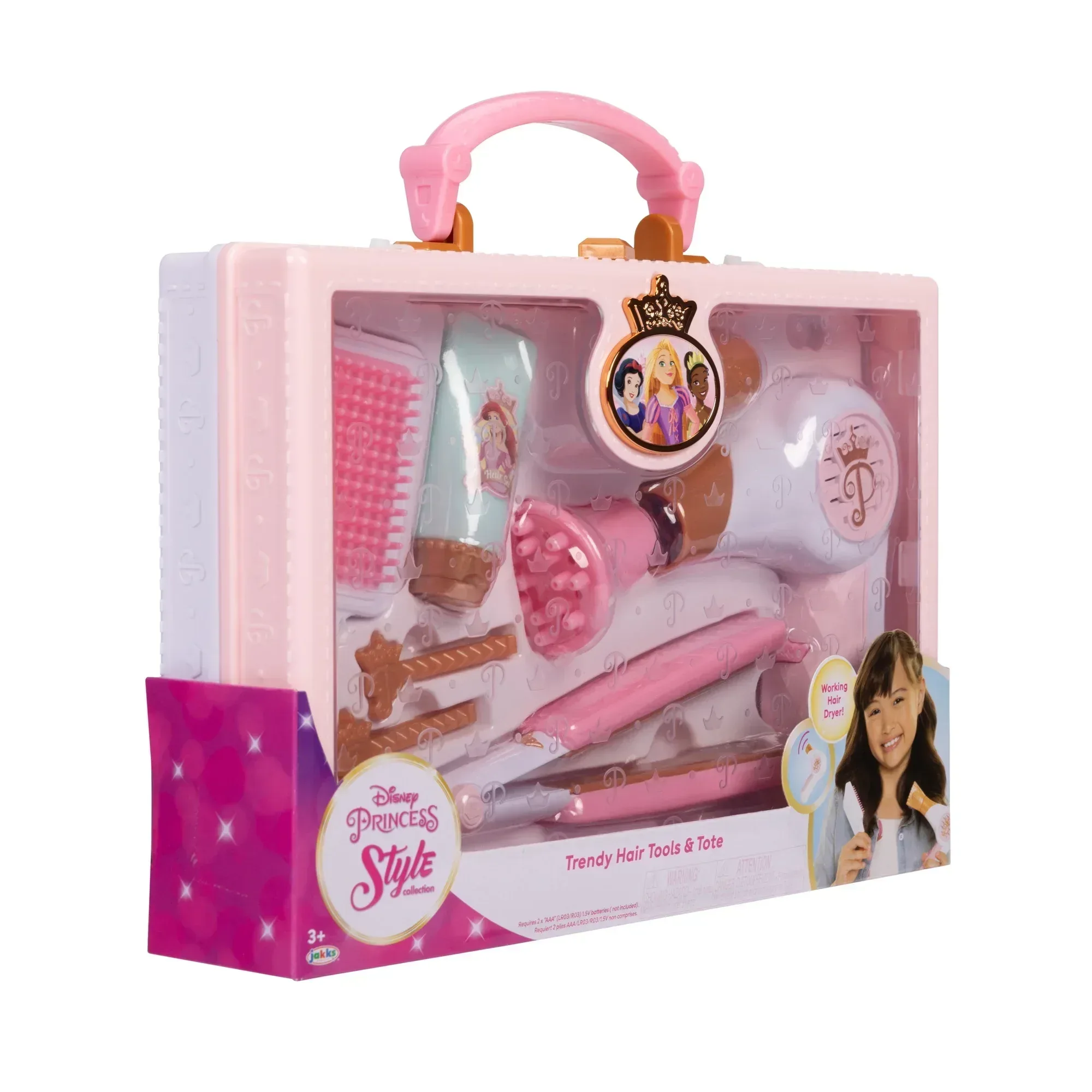 Disney Princess Style Collection Hair Tote Age Group 3+ Material Plastic - Image 3