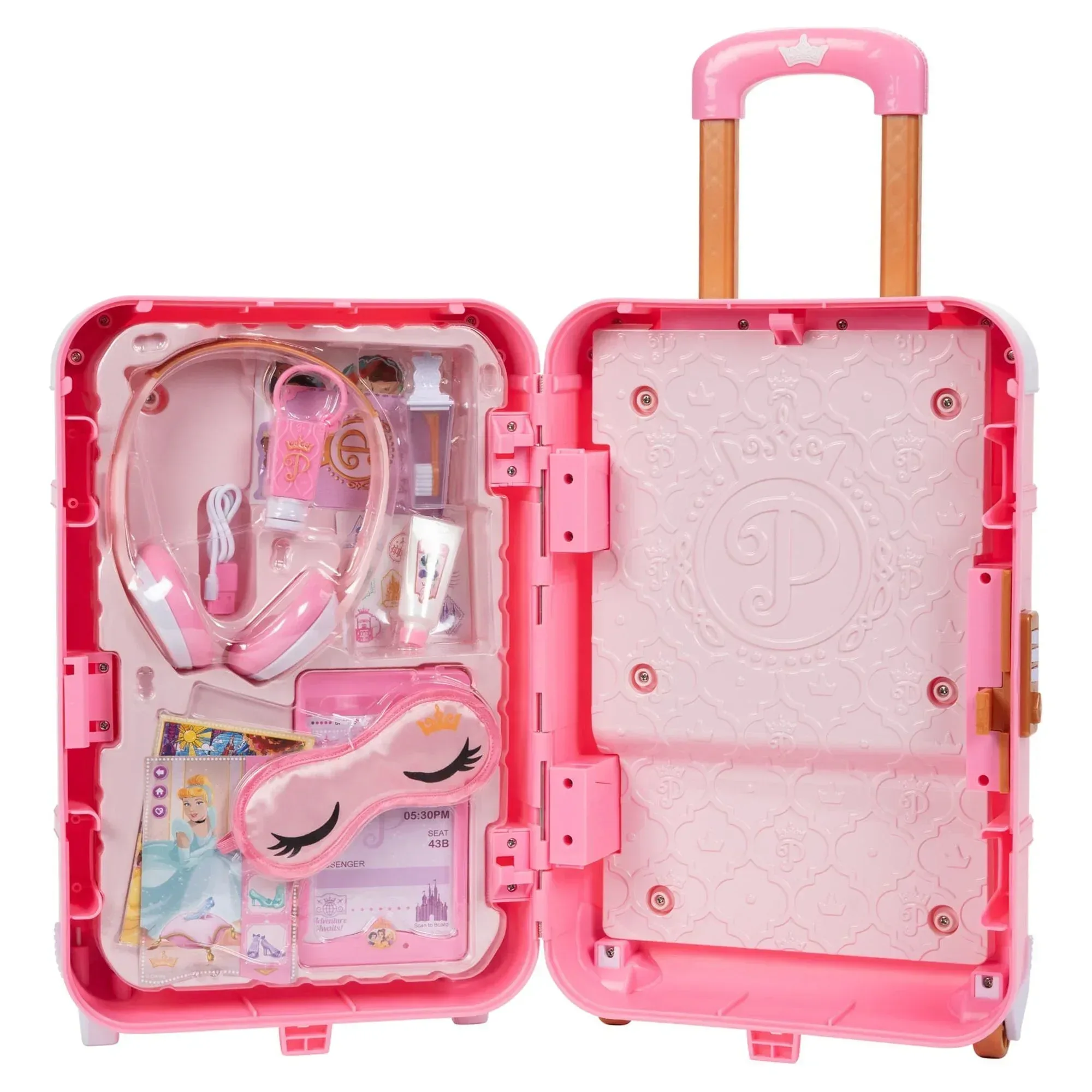 Disney Princess Style Collection World Traveler Child Suitcase Playset - Image 20