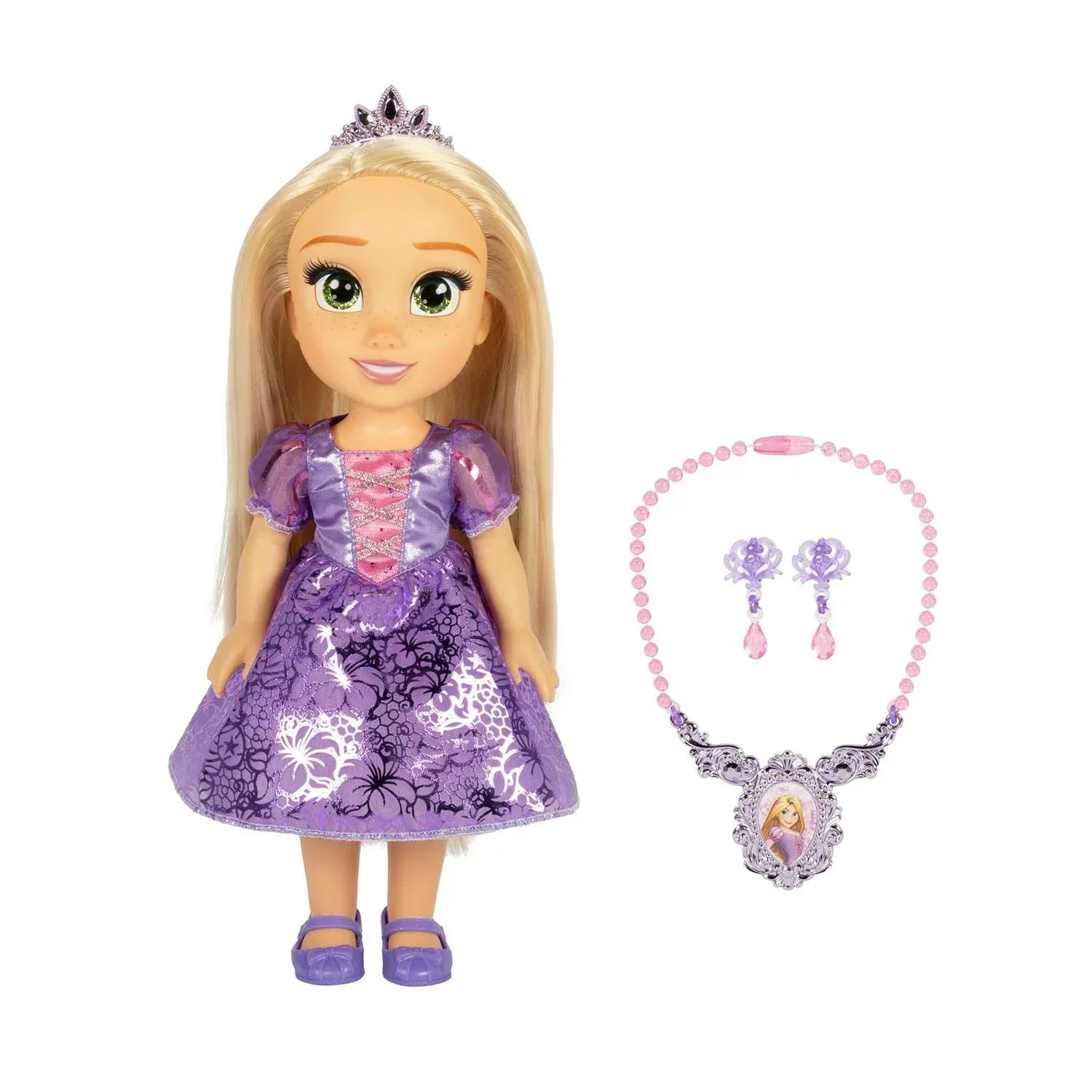 Disney Style with Me 14" Toddler Doll with Child Sized Jewelry - Image 2
