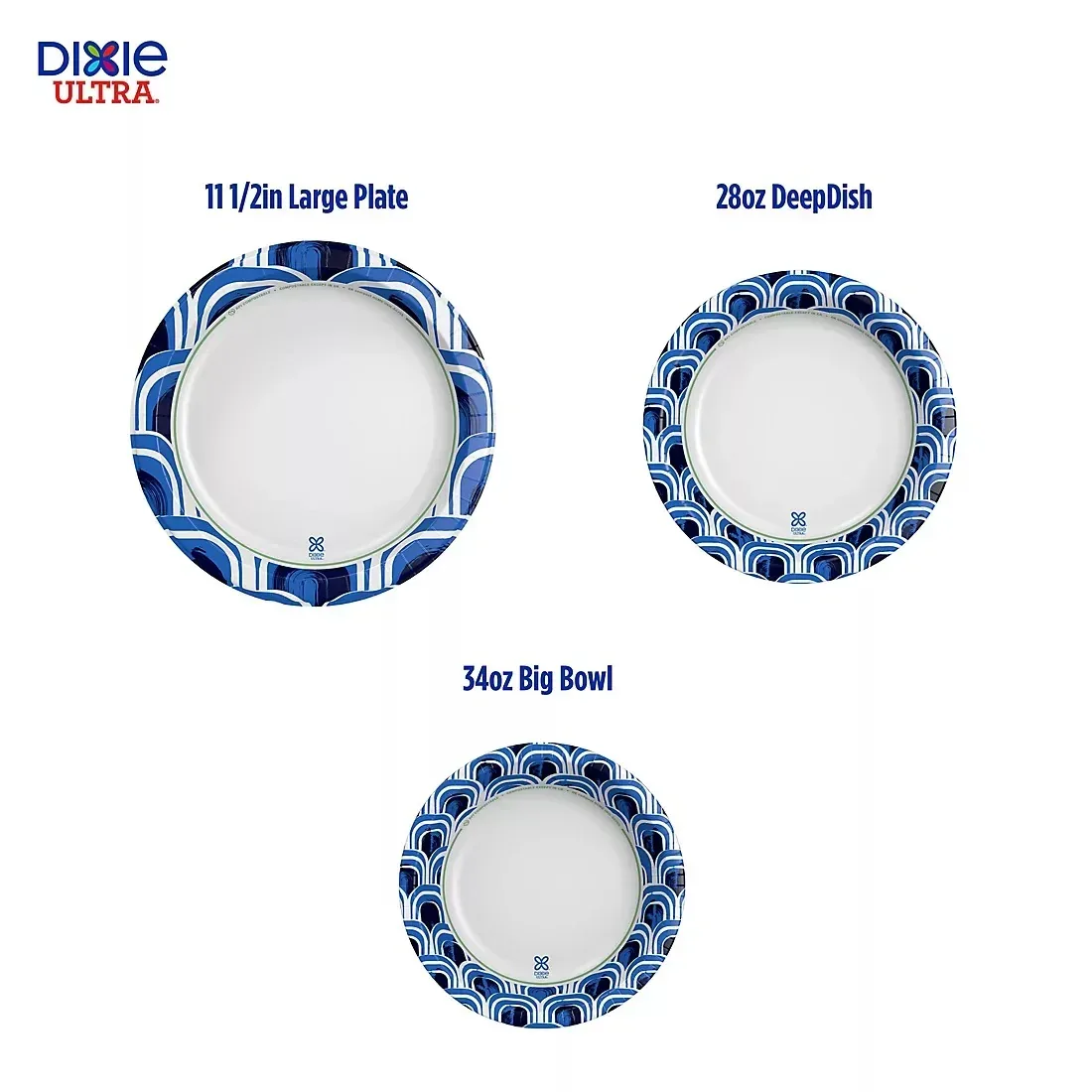 Dixie Ultra Extra Deep Dish Disposable Paper Plates, 28 oz./115 ct. - Image 5
