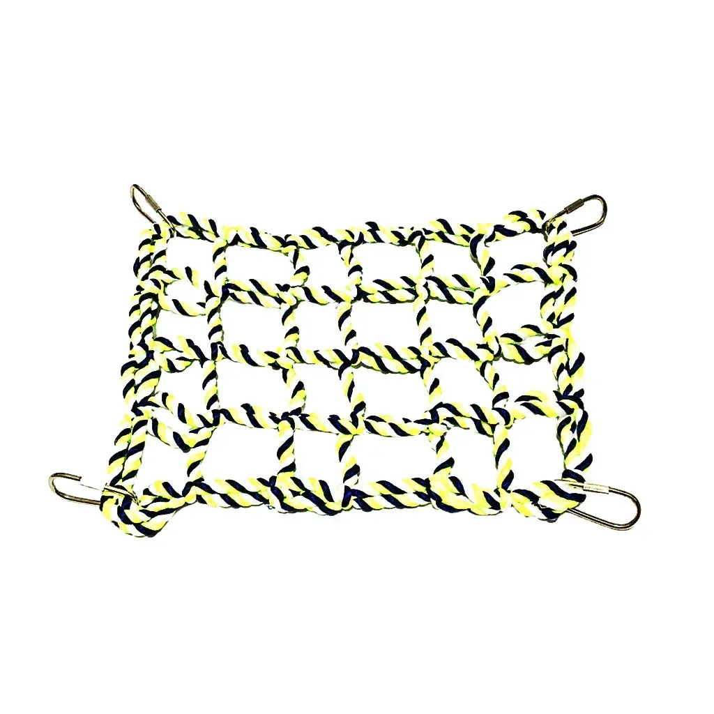 Djunllk Parrot Climbing Color Climbing Net Rope Hanging Pet Toy Hamster, Pet Bird Supplies - Image 2
