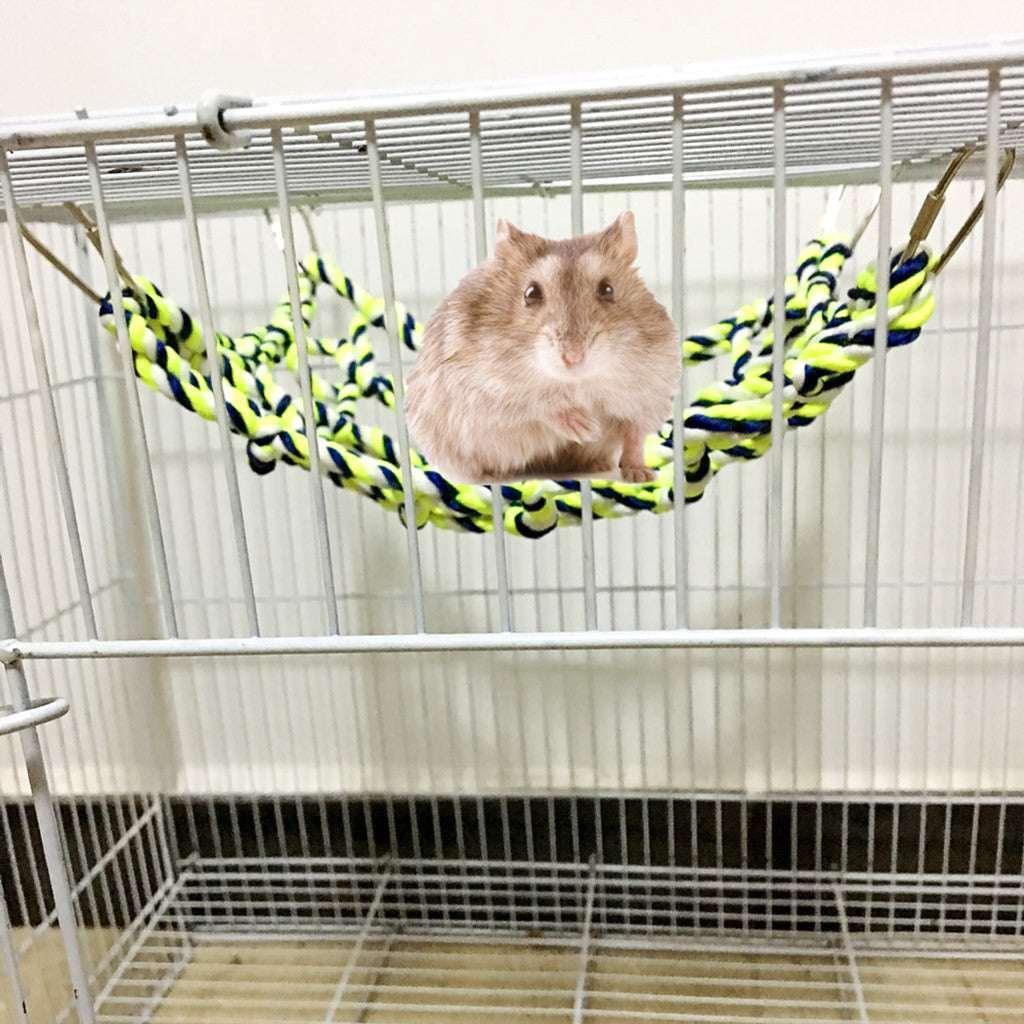 Djunllk Parrot Climbing Color Climbing Net Rope Hanging Pet Toy Hamster, Pet Bird Supplies - Image 5