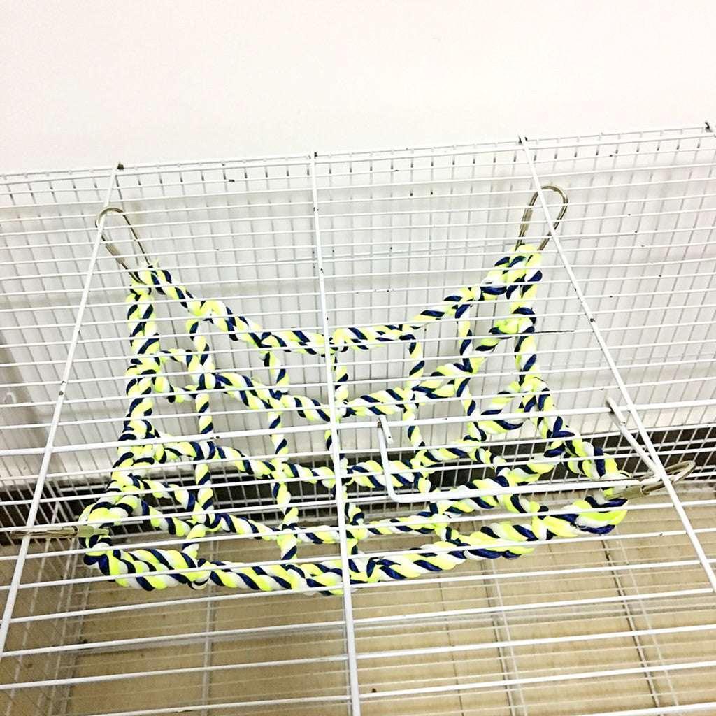 Djunllk Parrot Climbing Color Climbing Net Rope Hanging Pet Toy Hamster, Pet Bird Supplies - Image 6
