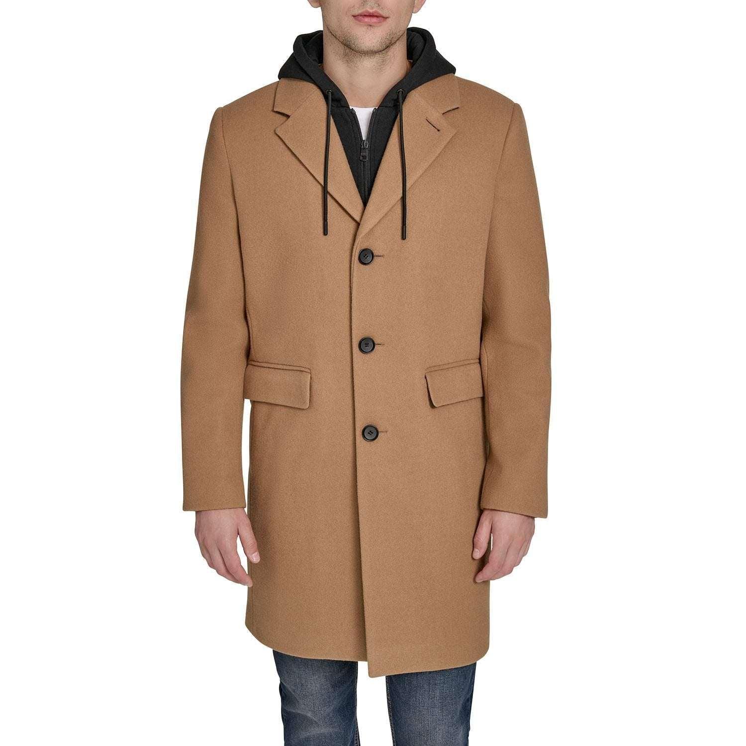 DKNY Men's Hooded Coat - Image 8