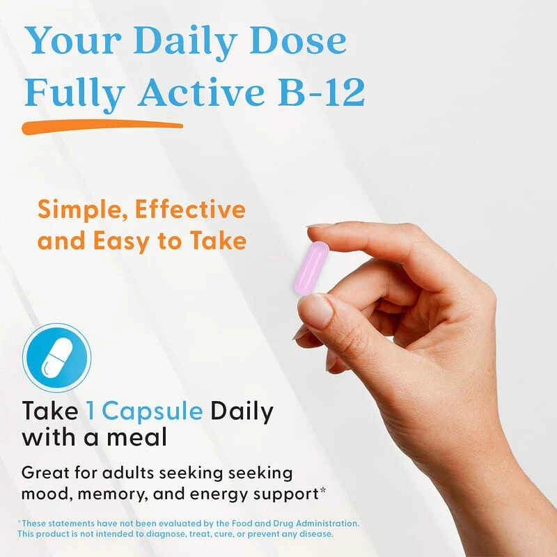 Doctor's Best, Fully Active B12, 1,500 mcg, Veggie Caps - Image 7