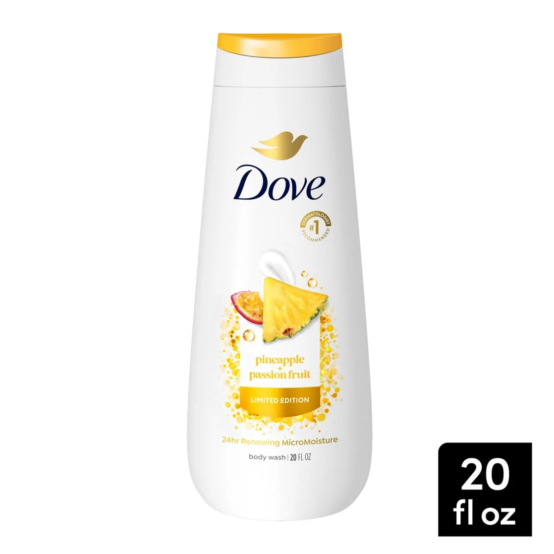 Dove Body Wash Pineapple & Passionfruit, 20 fl oz - Image 2