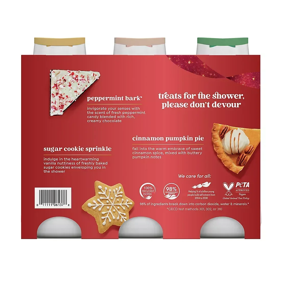 Dove Holiday Treats Body Wash Variety Pack, 3 ct./23 fl. oz. - Image 2