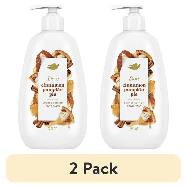 Dove Liquid Hand Wash Cinnamon Pumpkin Pie Holiday Treats Limited Edition, 12 fl oz