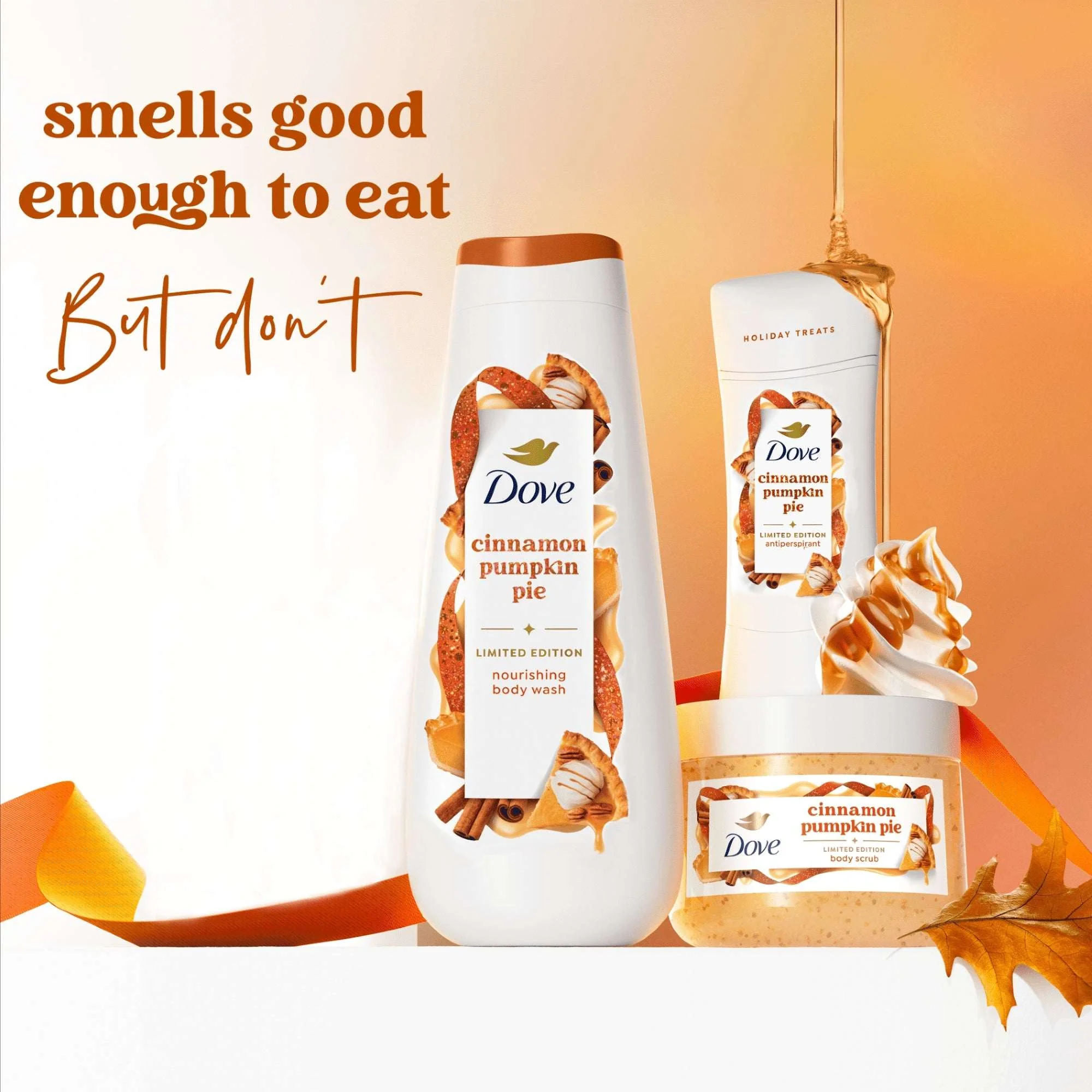 Dove Liquid Hand Wash Cinnamon Pumpkin Pie Holiday Treats Limited Edition, 12 fl oz - Image 13