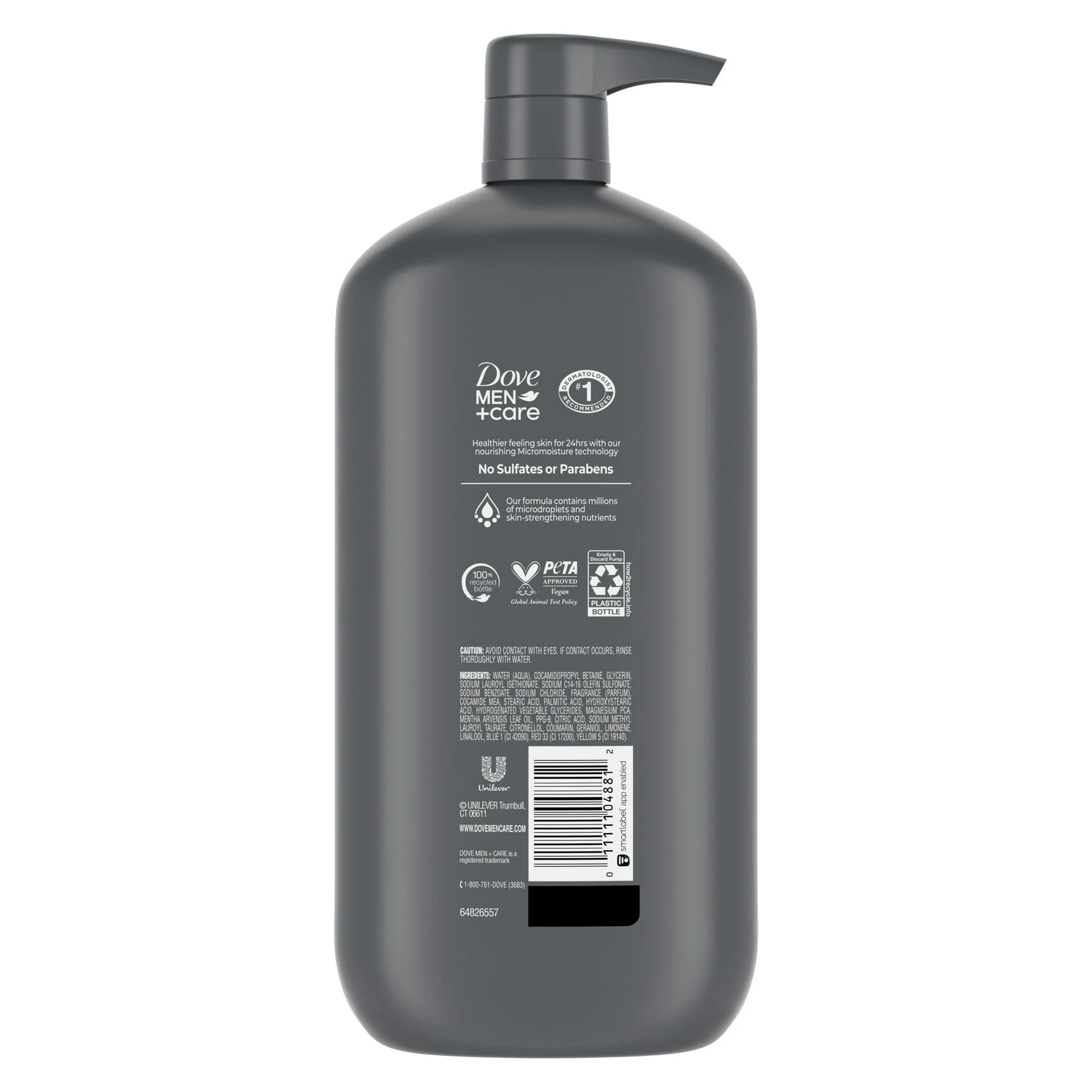 Dove Men+Care Invigorating Revive 3-in-1 Body Face & Hair Wash for Men All Skin, 30 oz - Image 7