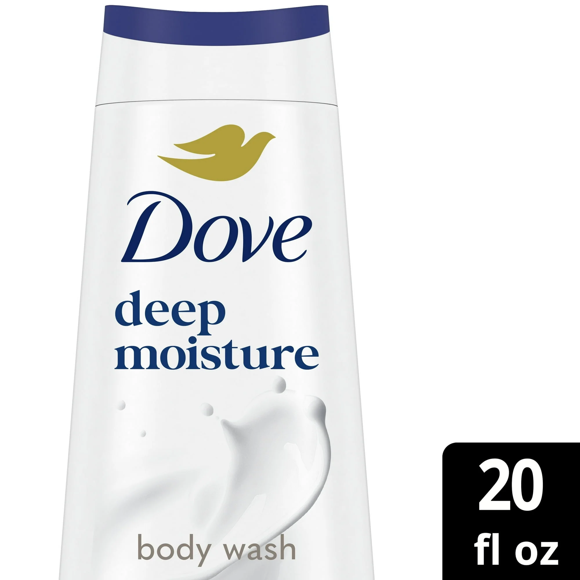 Dove Moisturizing Liquid Body Wash Cleanser for Women Deep Moisture, 20 oz - Image 4