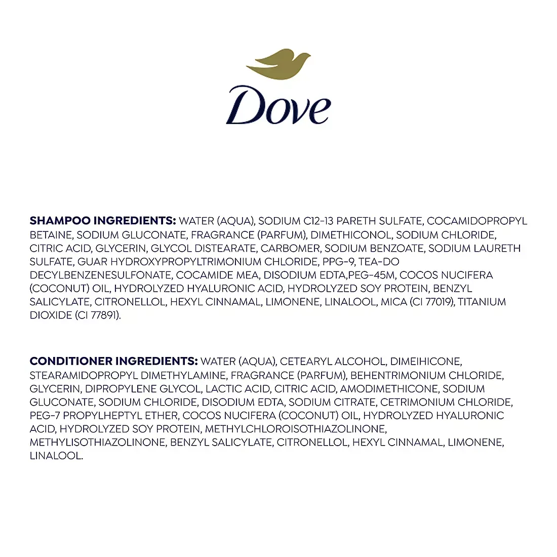 Dove Shampoo & Conditioner Daily Moisture, 2 ct./33.8 fl. oz. - Image 2