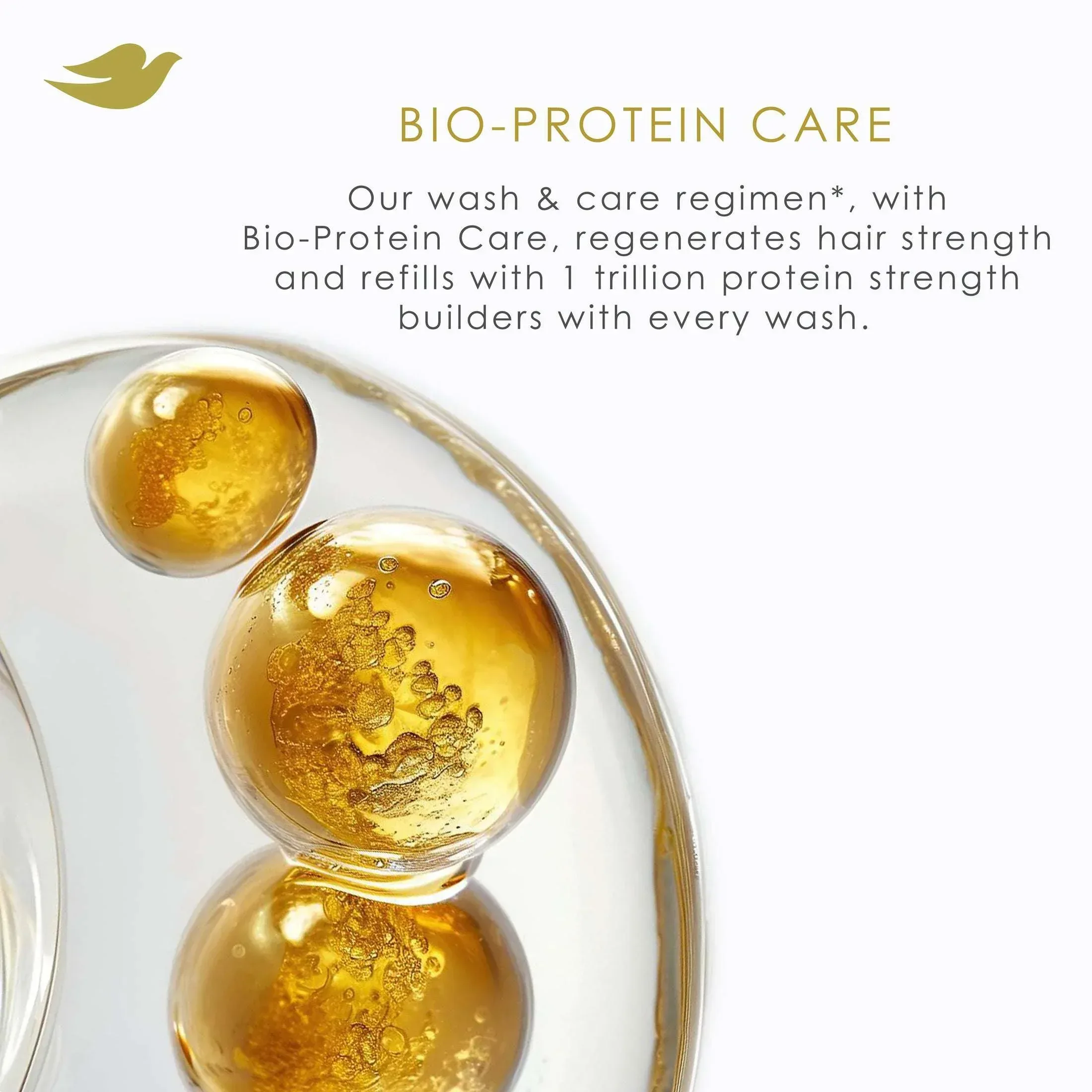 Dove Shampoo Intensive Repair with Bio-Protein Care Technology & Amino Serum, 18 oz - Image 5