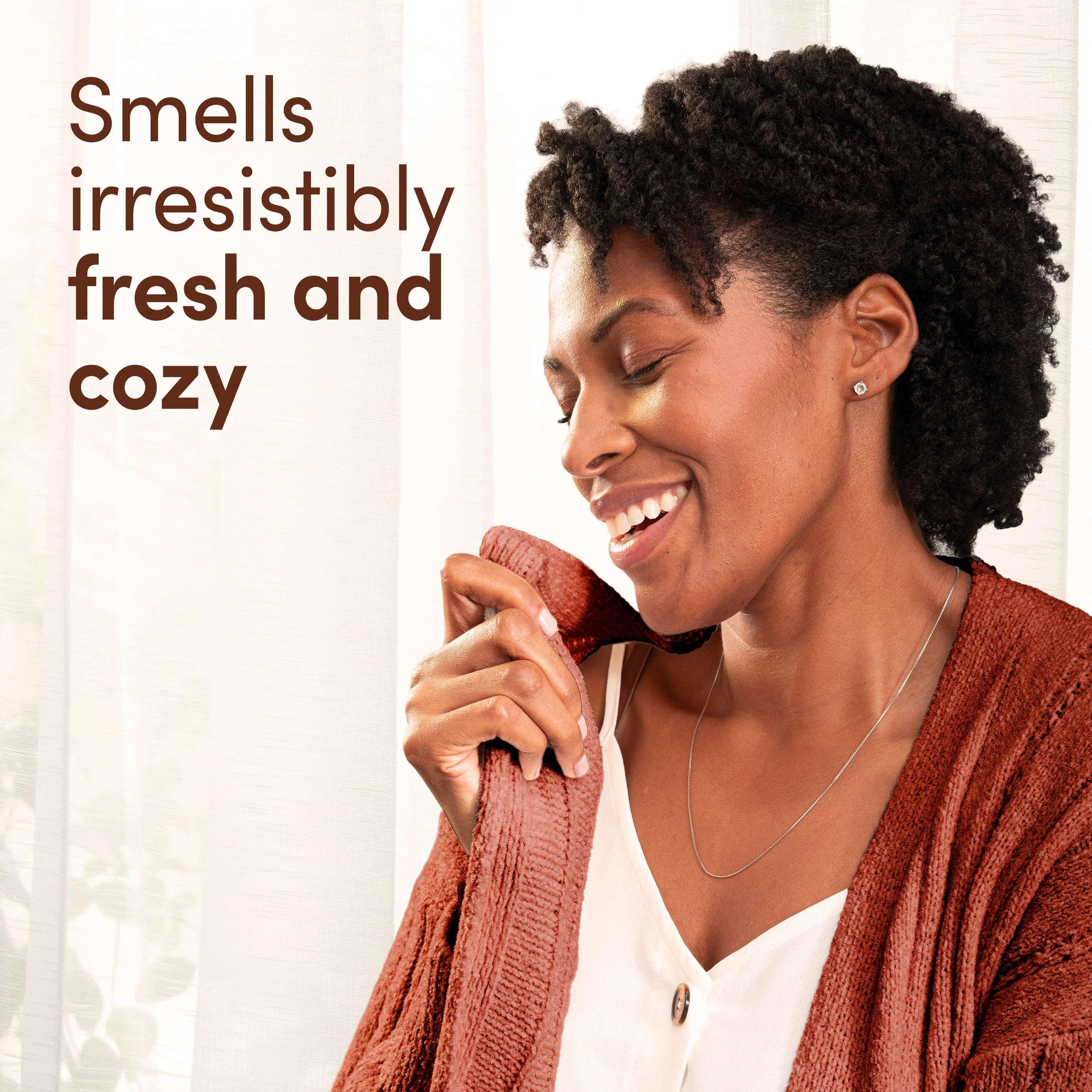 Downy Cozy Collection In-Wash Laundry Scent Booster Beads, Chai Latte Scent, 7.8 oz - Image 5