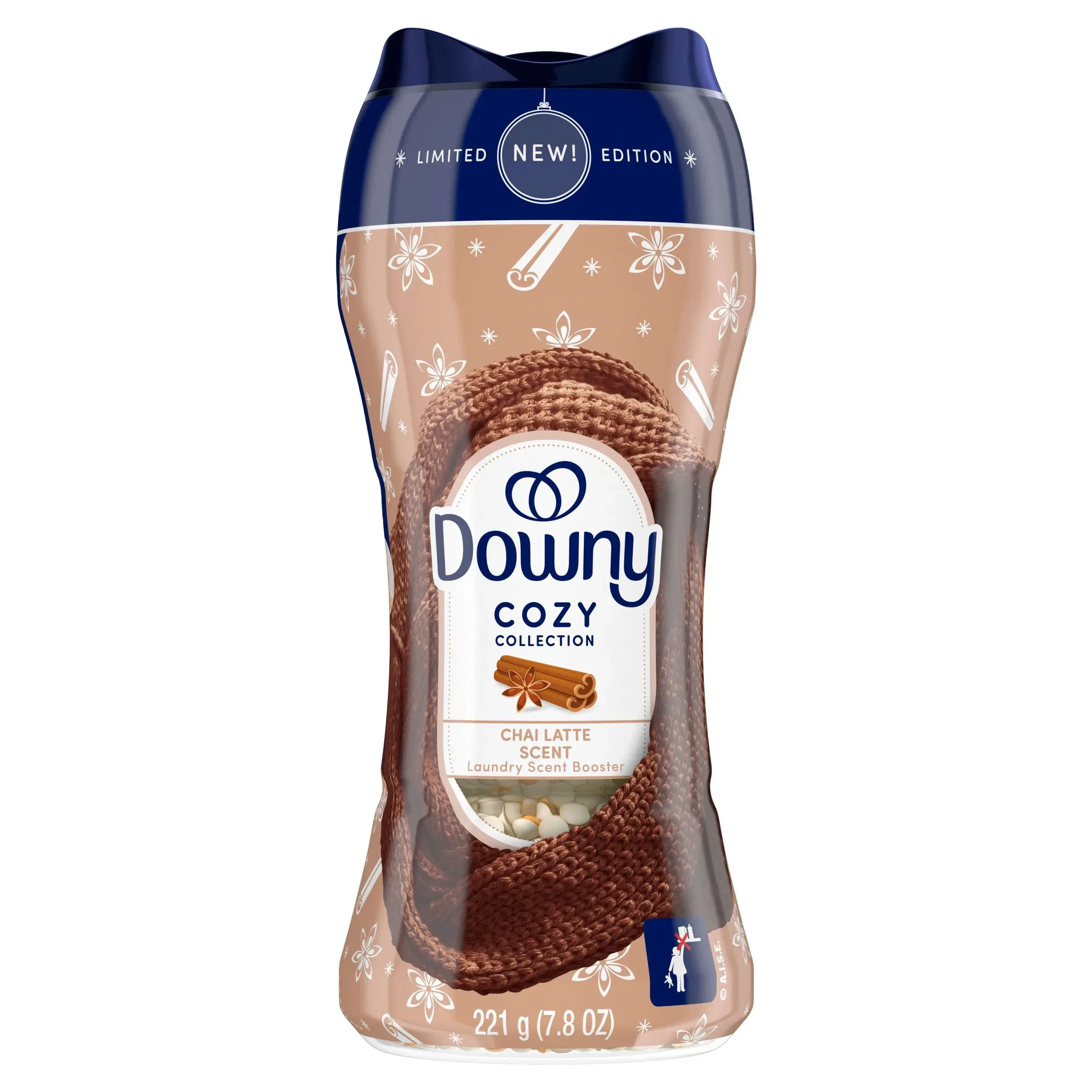 Downy Cozy Collection In-Wash Laundry Scent Booster Beads, Chai Latte Scent, 7.8 oz - Image 9
