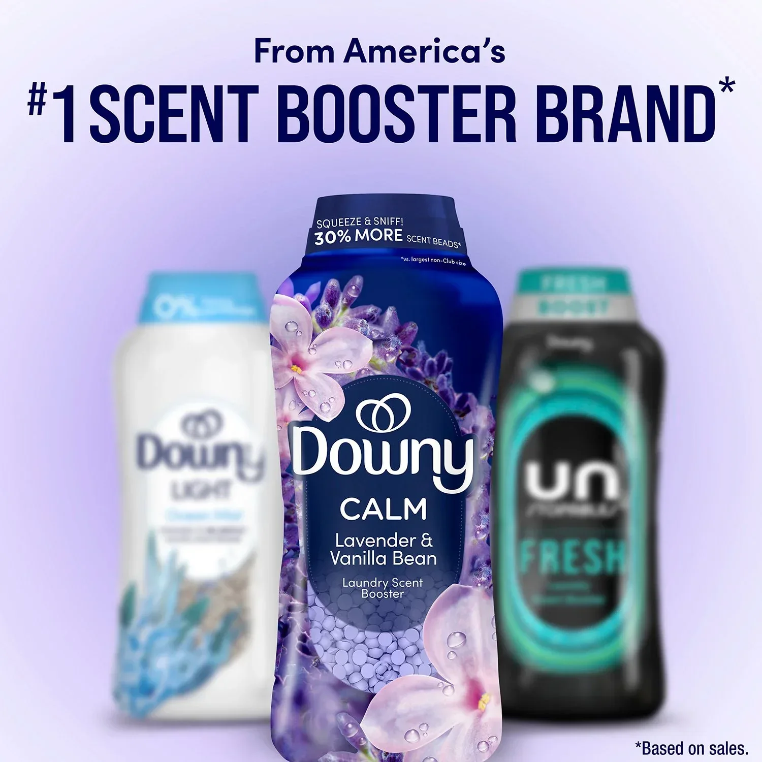 Downy Infusions In-Wash Scent Booster Beads, CALM Lavender+Vanilla Bean, 39.9 oz. - Image 10